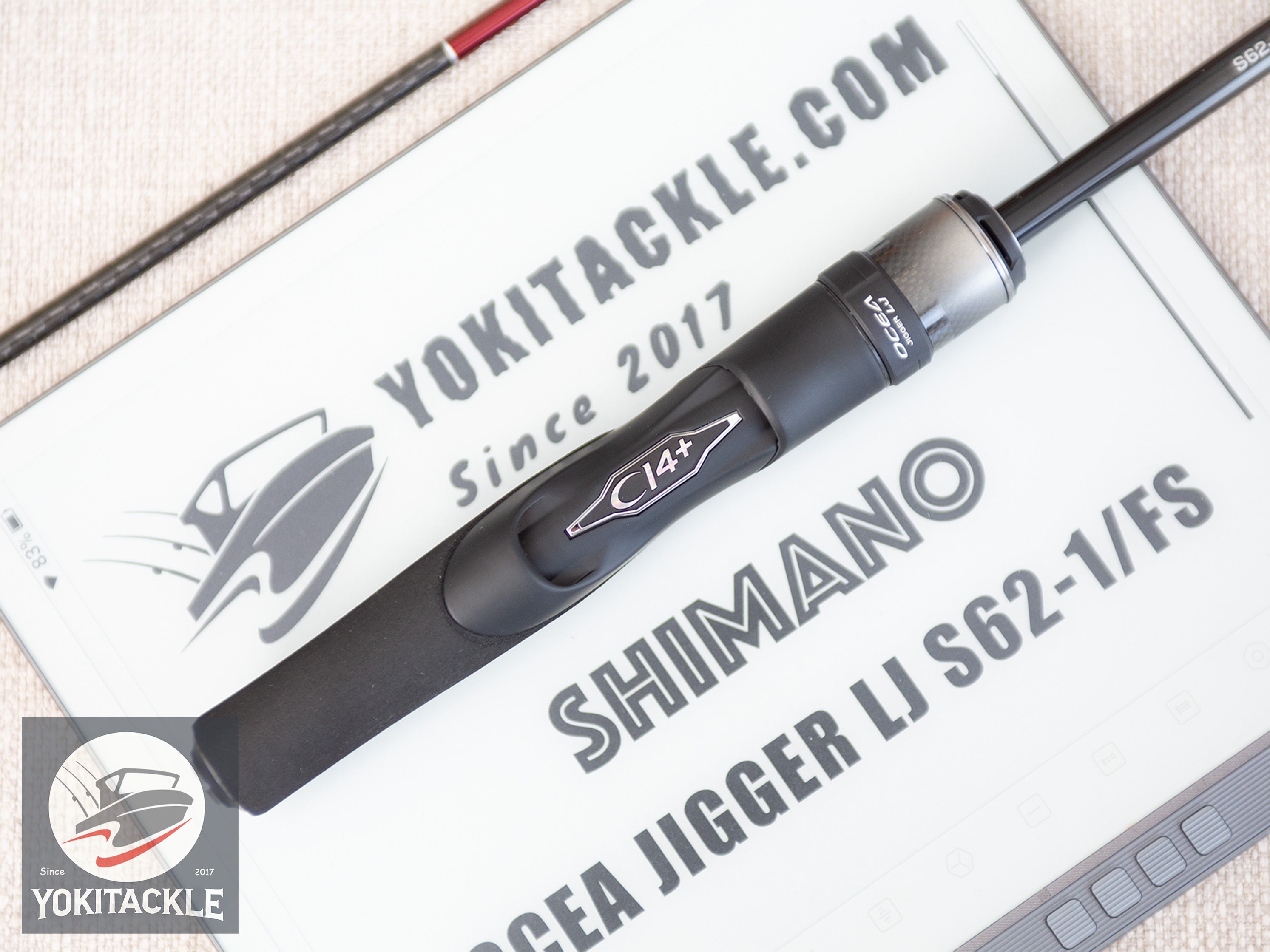 Shimano 24 OCEA JIGGER LJ S62-1/FS Spinning Rod