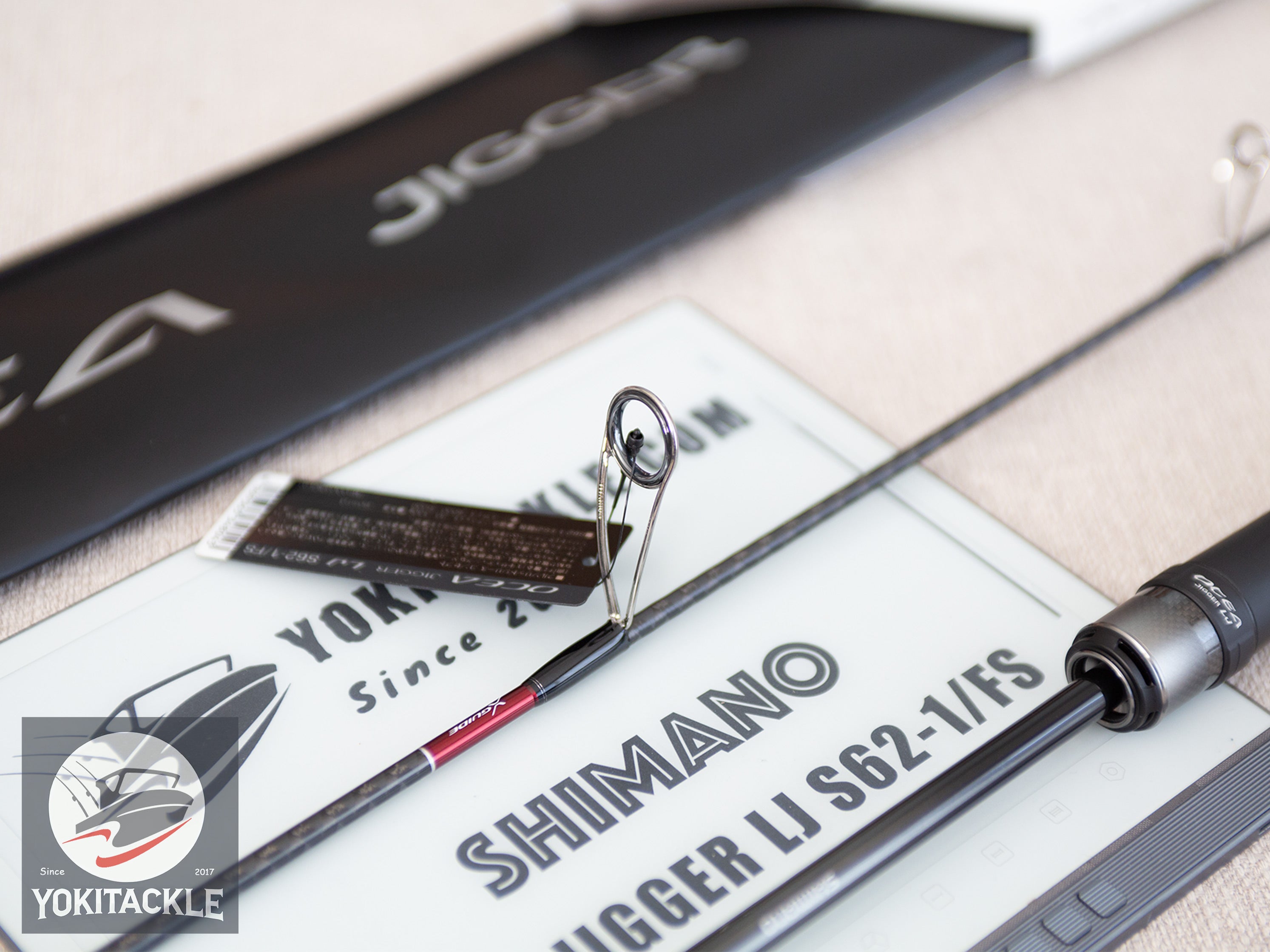 Shimano 24 OCEA JIGGER LJ S62-1/FS Spinning Rod