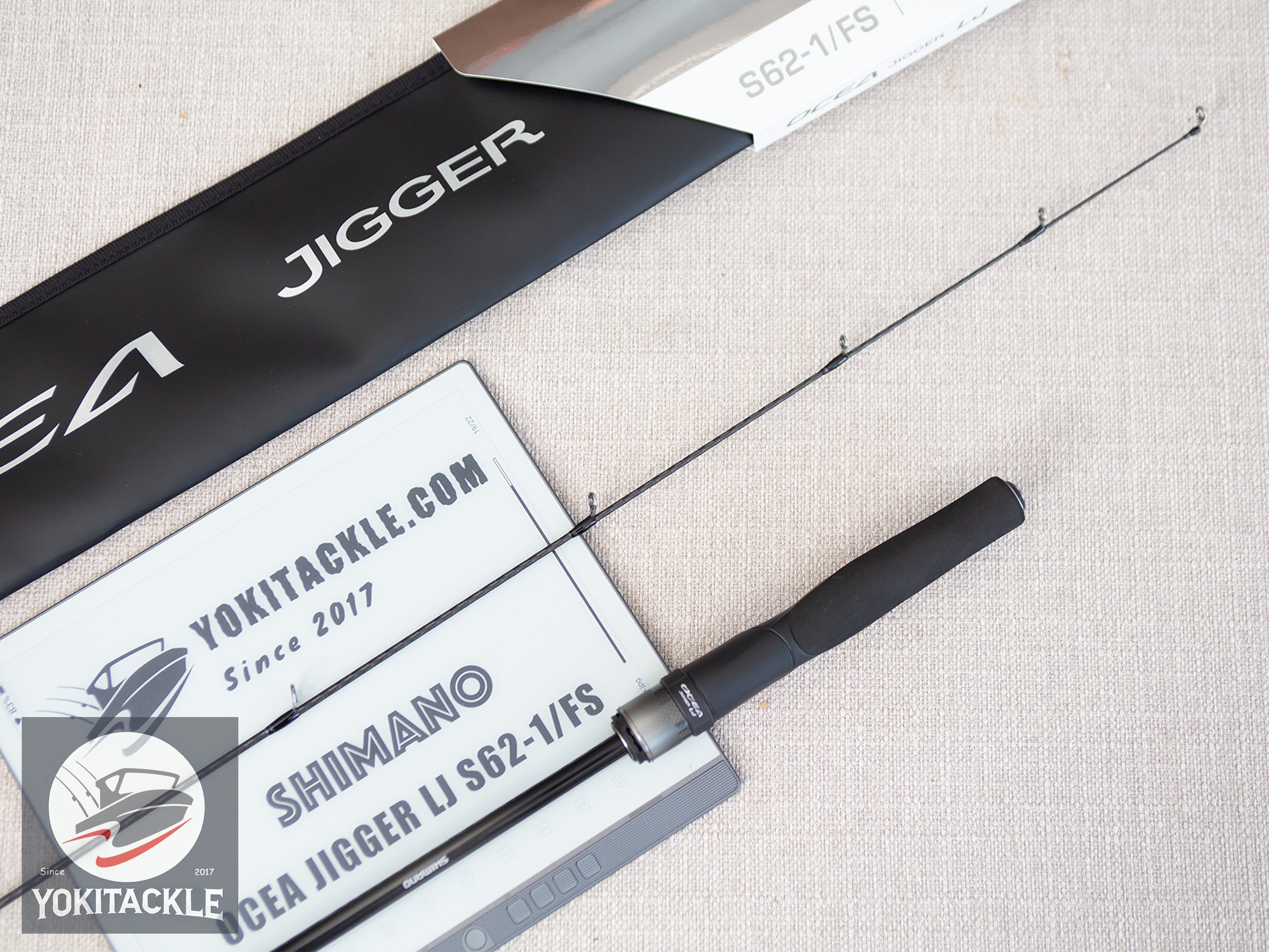 Shimano 24 OCEA JIGGER LJ S62-1/FS Spinning Rod