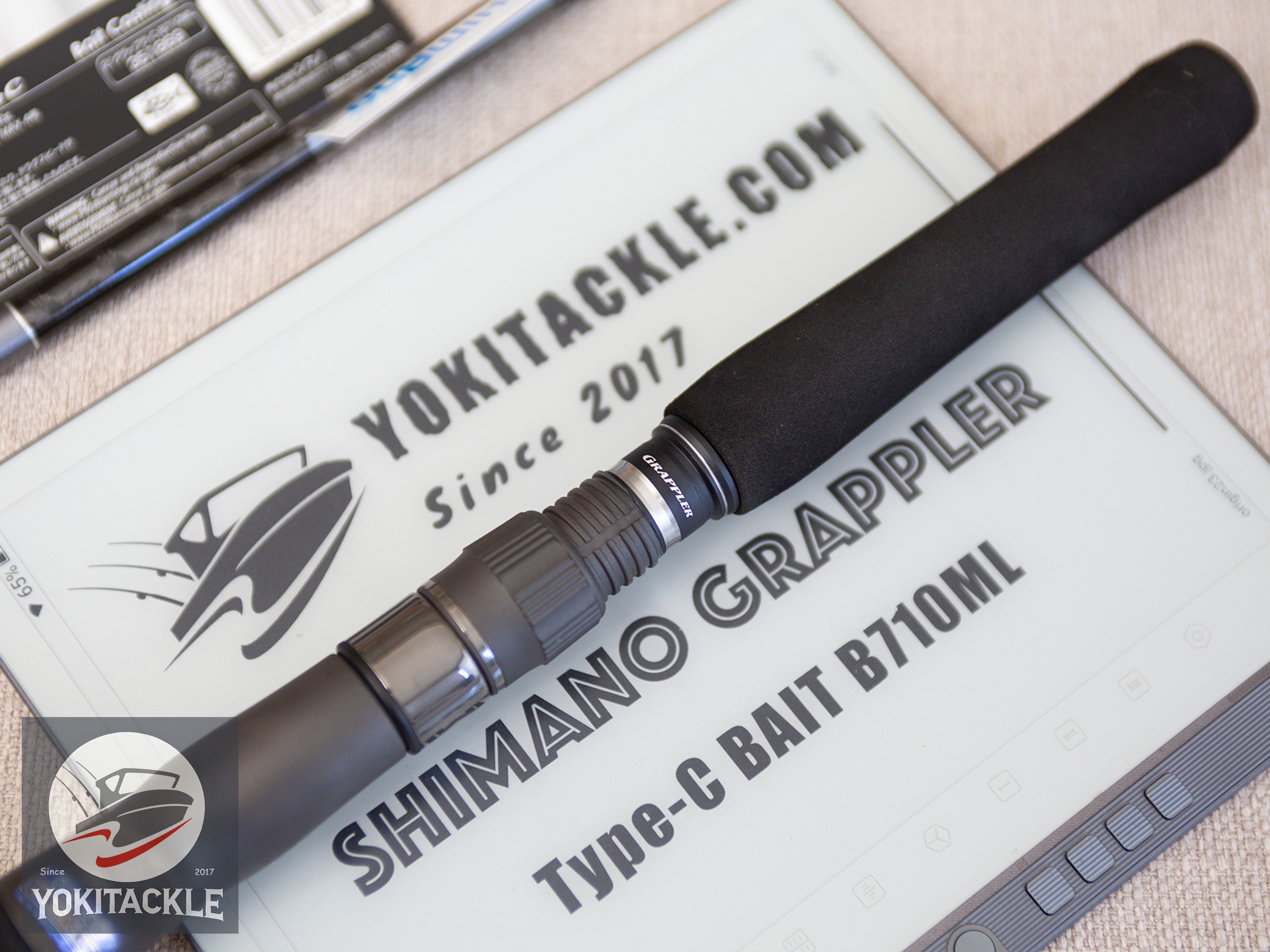 Shimano Grappler Type-C BAIT B710ML Butt Joint Baitcasting Rod