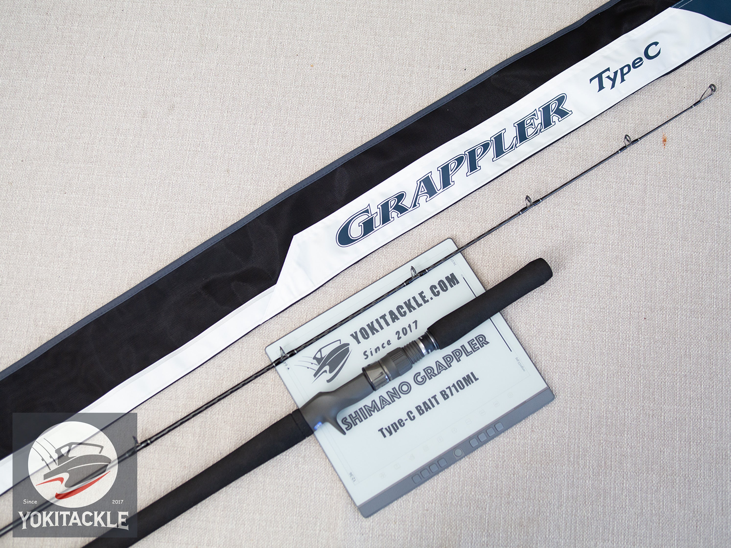Shimano Grappler Type-C BAIT B710ML Butt Joint Baitcasting Rod