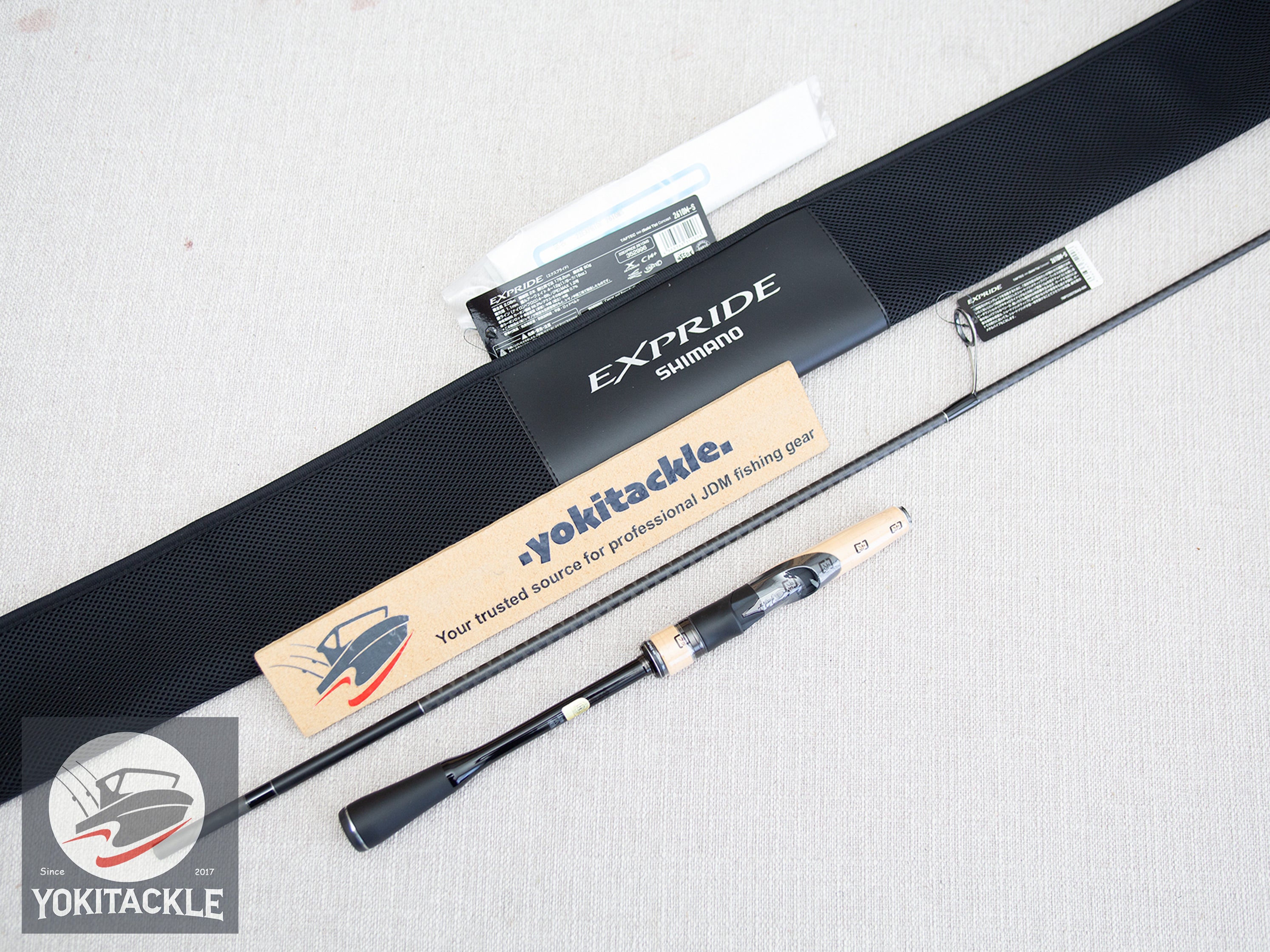 Shimano 22 Expride 1 piece 2610M-S Spinning Rod for Bass