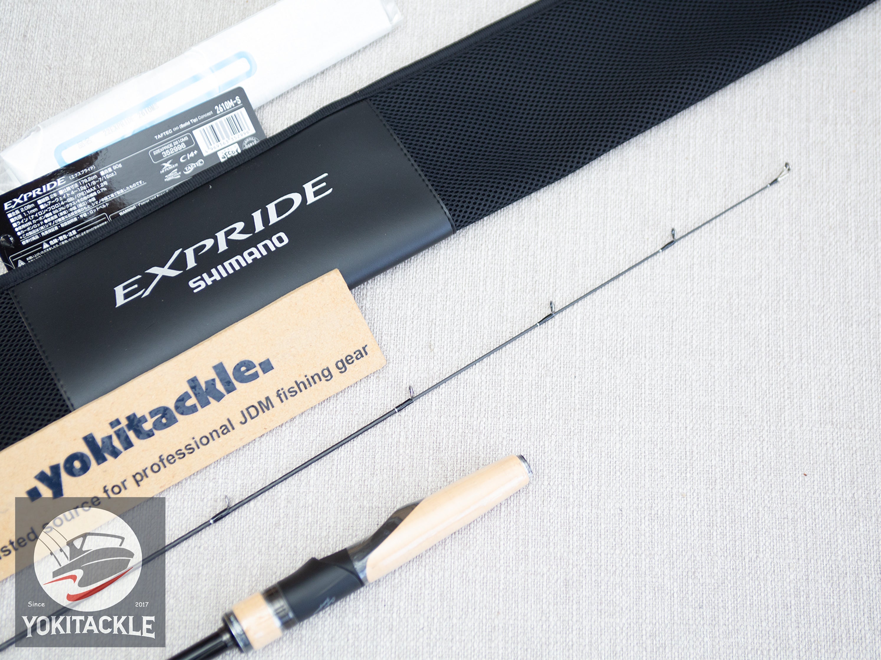 Shimano 22 Expride 1 piece 2610M-S Spinning Rod for Bass