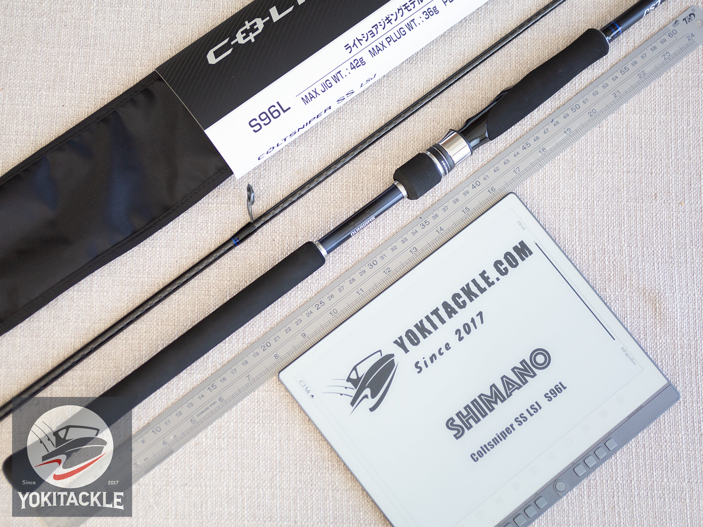 Shimano Coltsniper SS LSJ S96L(Spinning 2pcs) Spinning rod