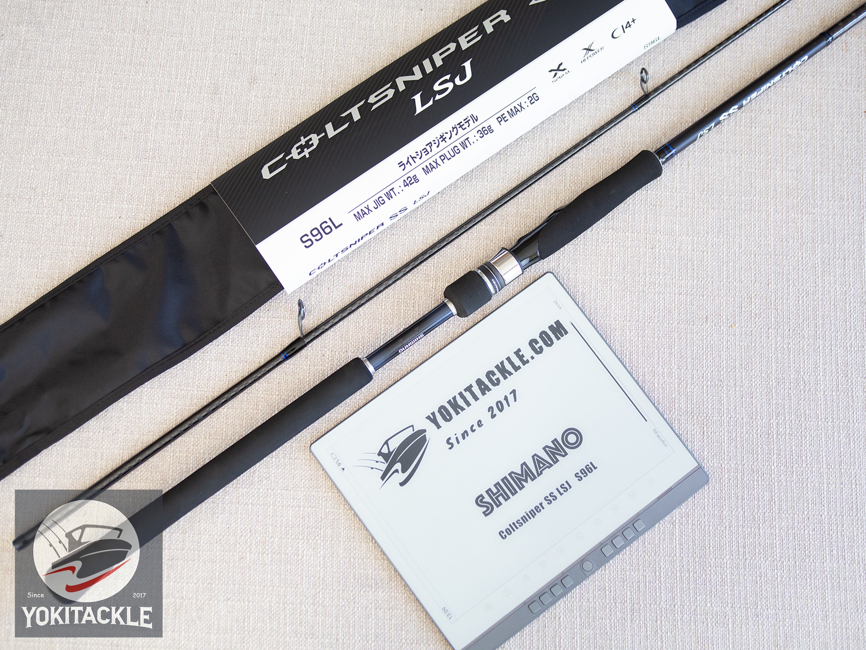 Shimano Coltsniper SS LSJ S96L(Spinning 2pcs) Spinning rod