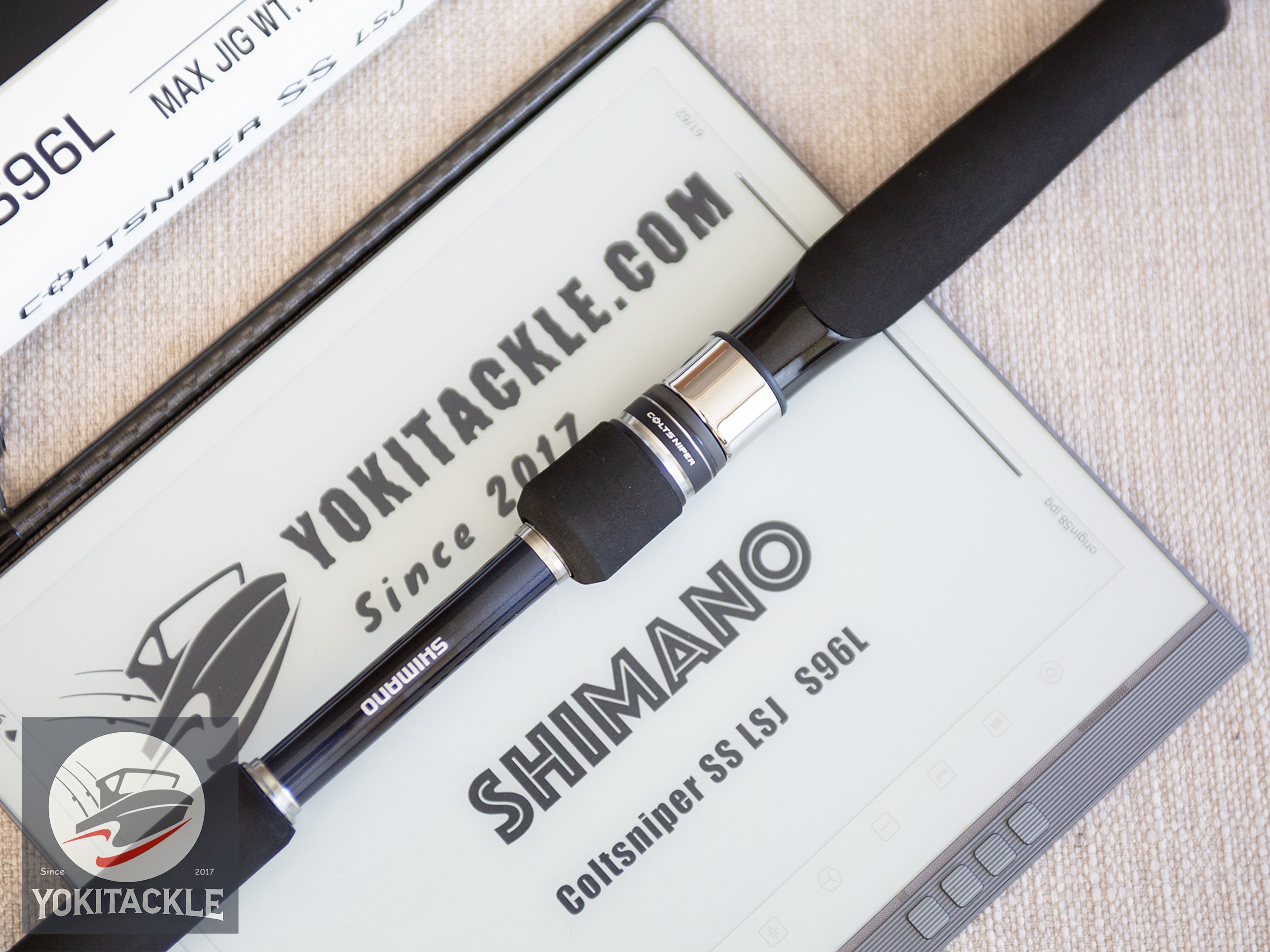 Shimano Coltsniper SS LSJ S96L(Spinning 2pcs) Spinning rod