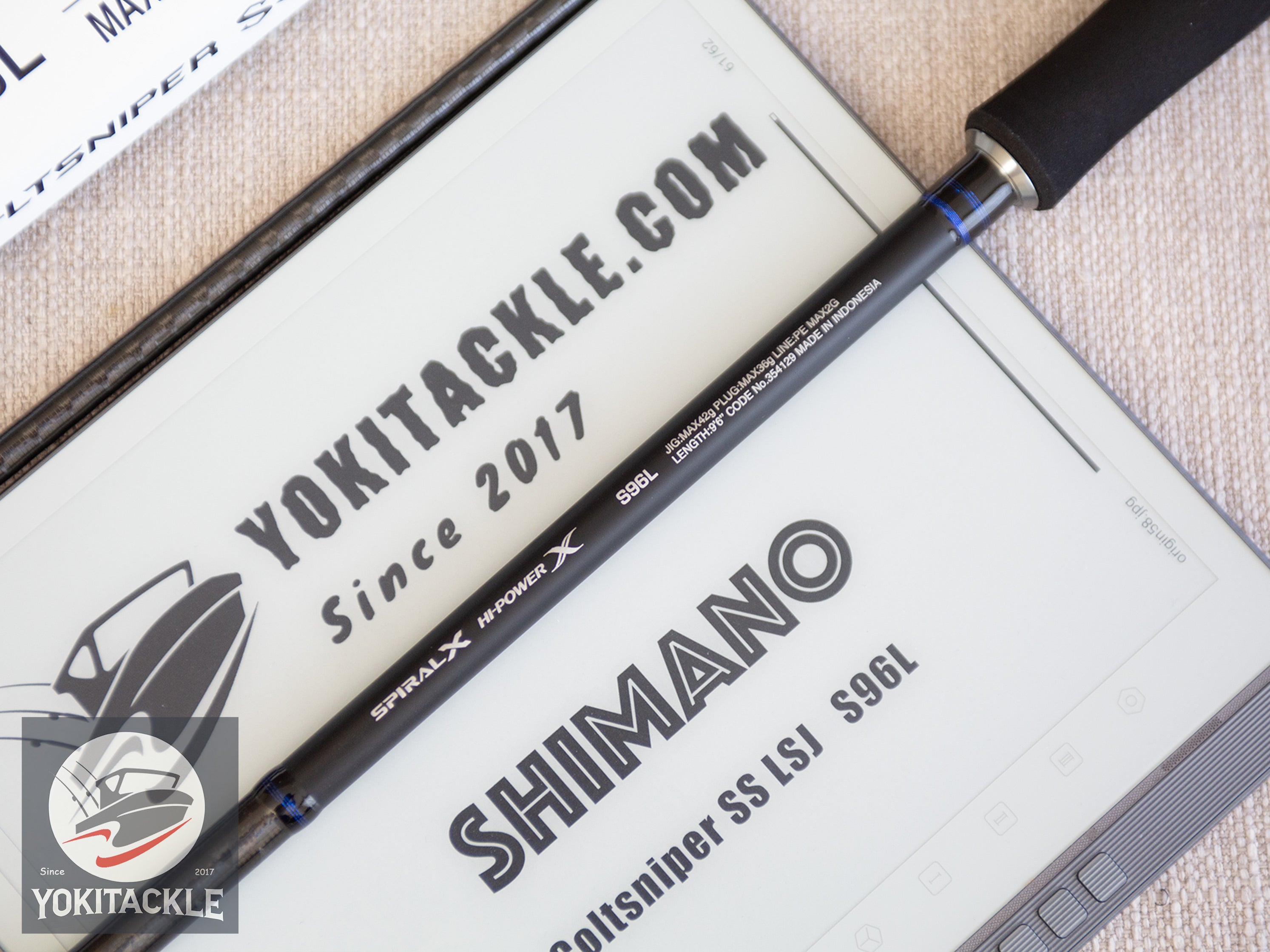 Shimano Coltsniper SS LSJ S96L(Spinning 2pcs) Spinning rod