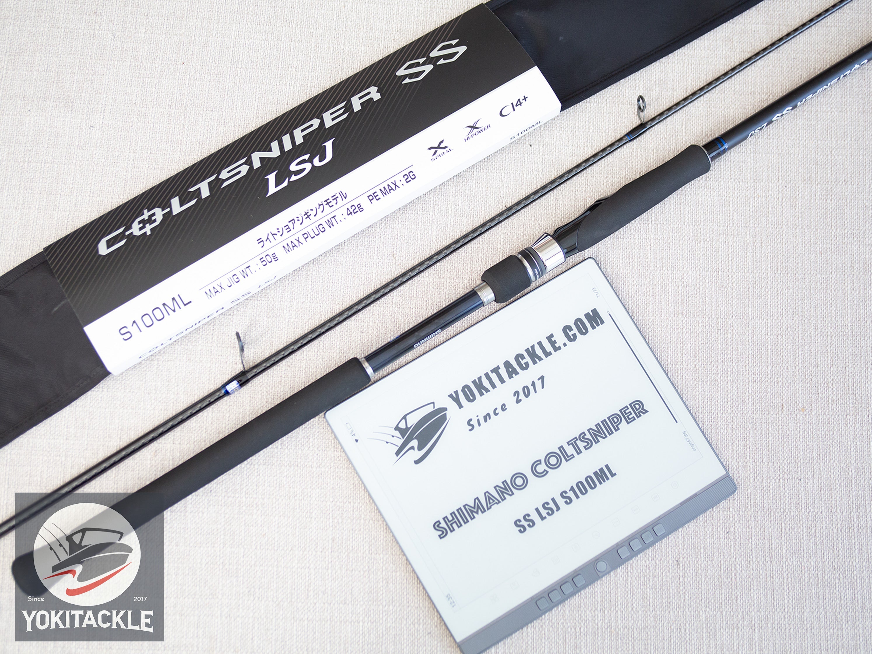 Shimano Coltsniper SS LSJ S100ML(Spinning 2pcs) Spinning rod