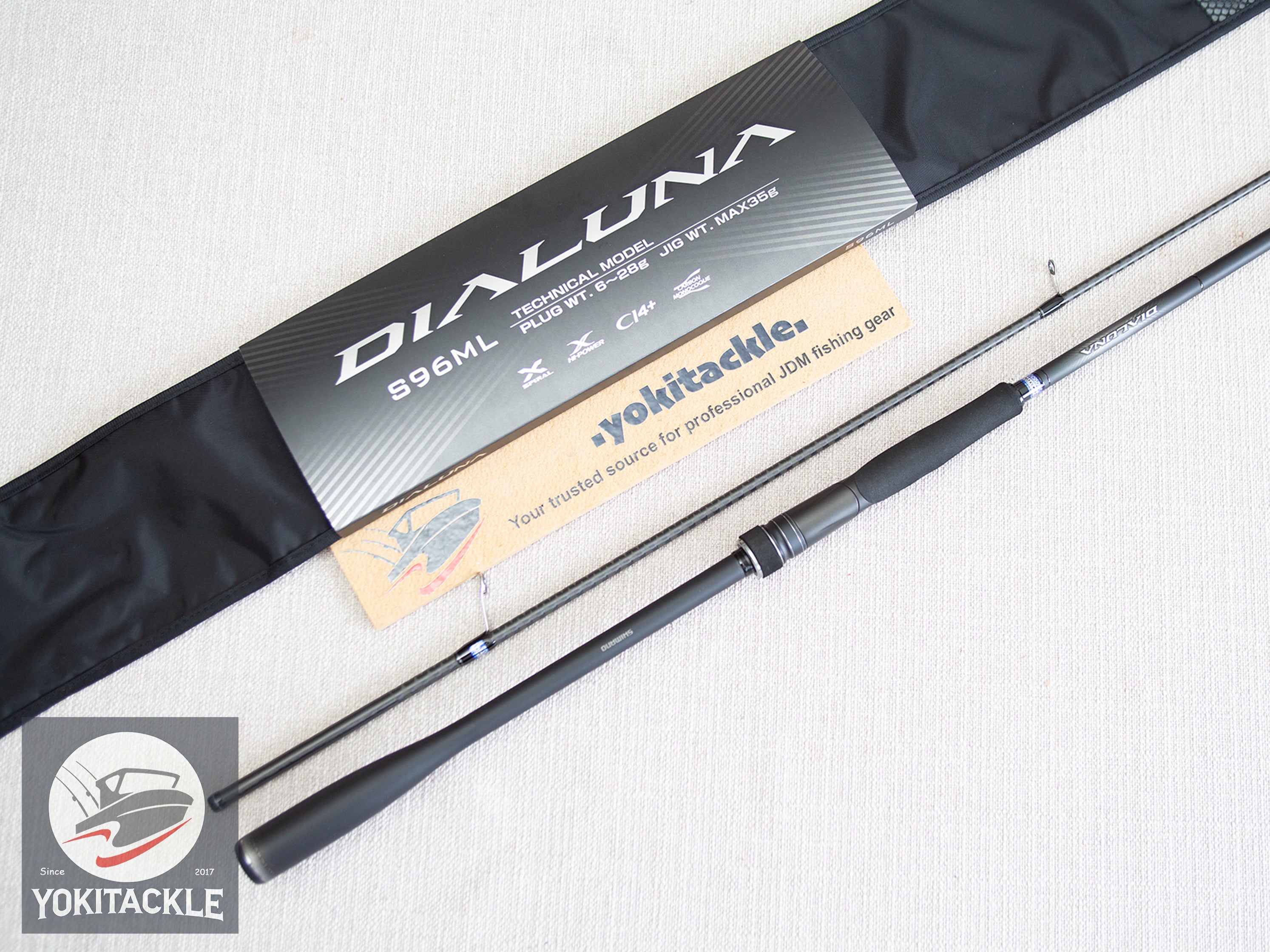 Shimano 23 DIALUNA S96ML Spinning Rod