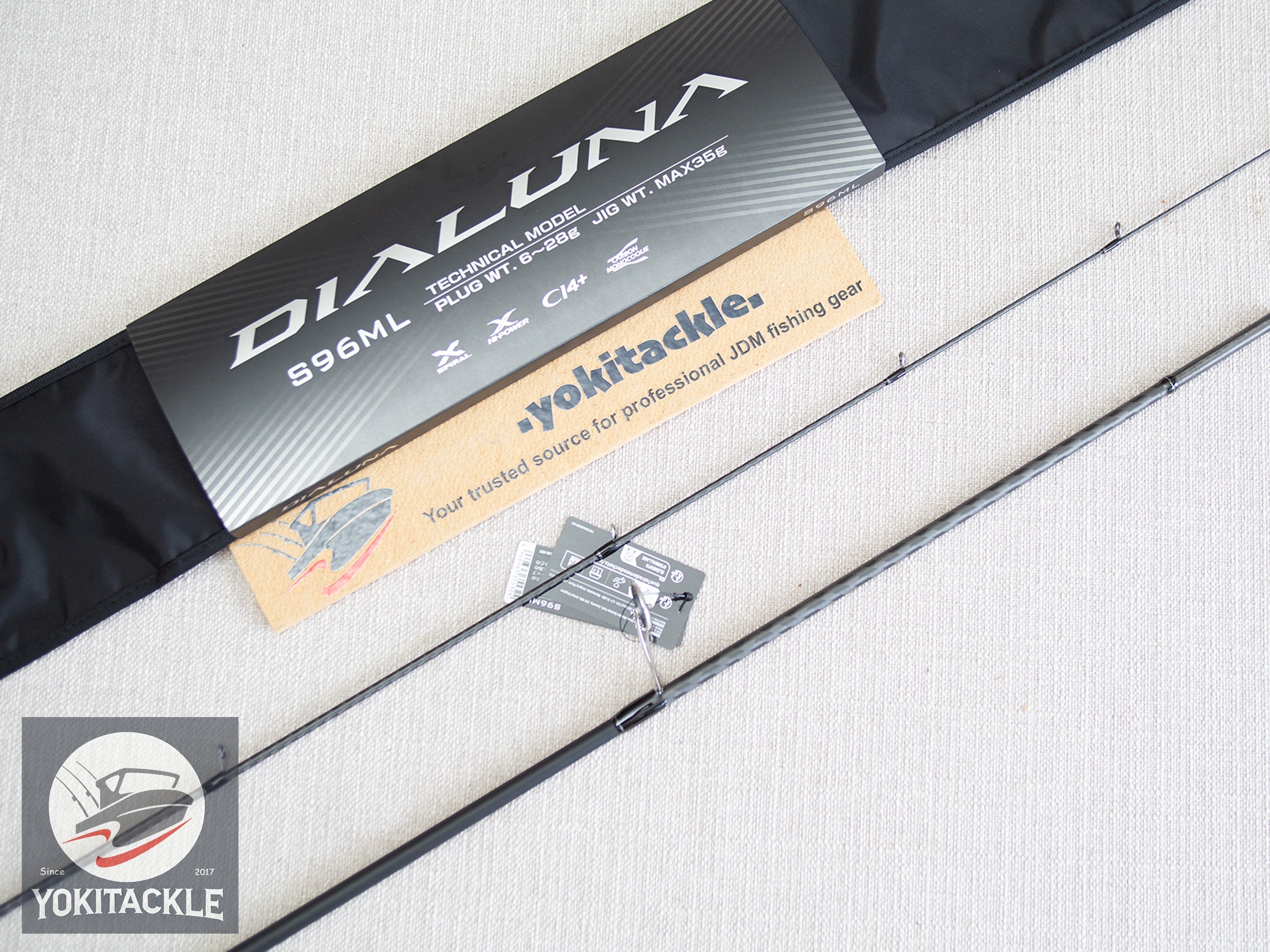 Shimano 23 DIALUNA S96ML Spinning Rod