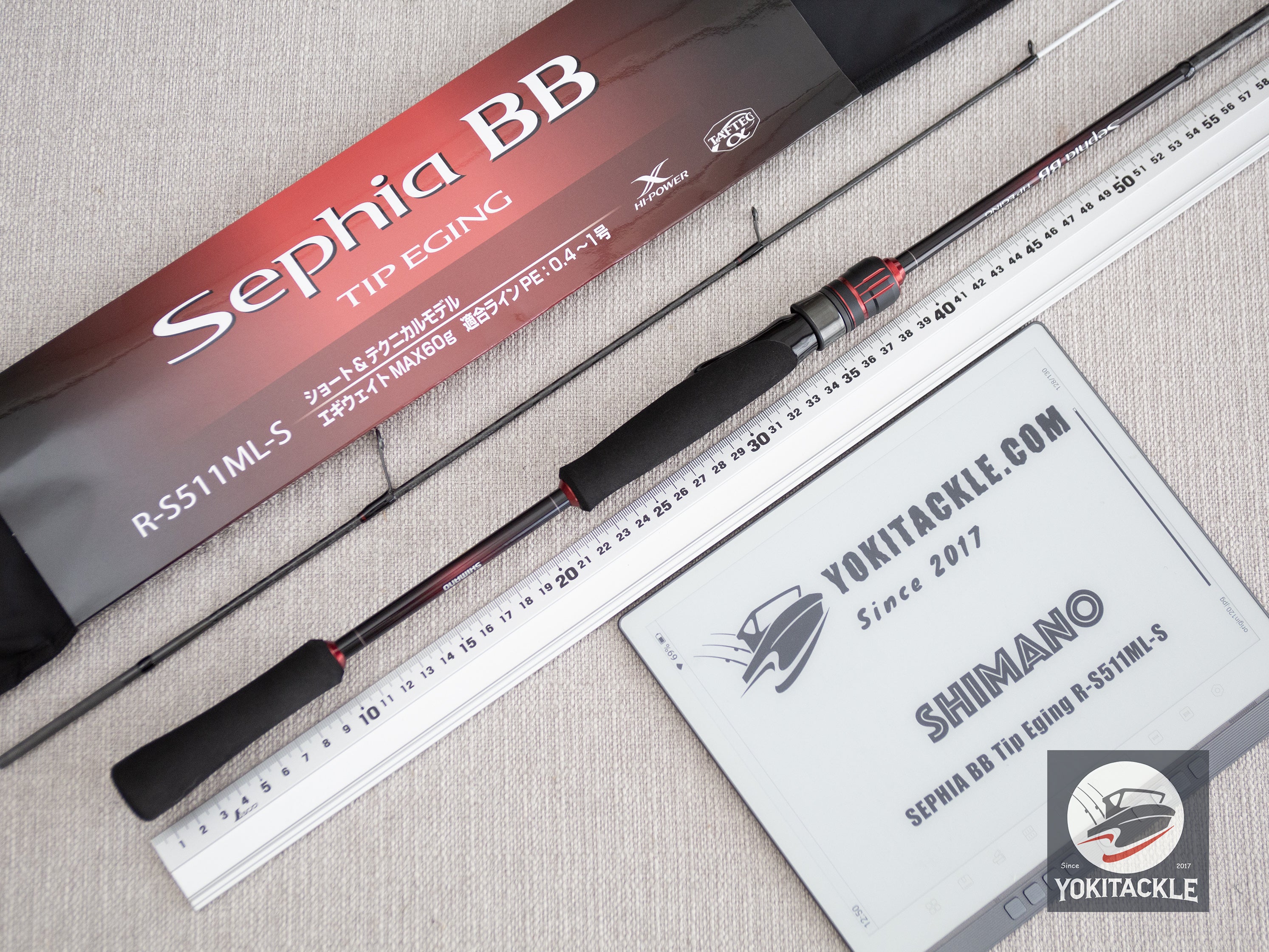 Shimano 23 SEPHIA BB Tip Eging R-S511ML-S Spinning Rod
