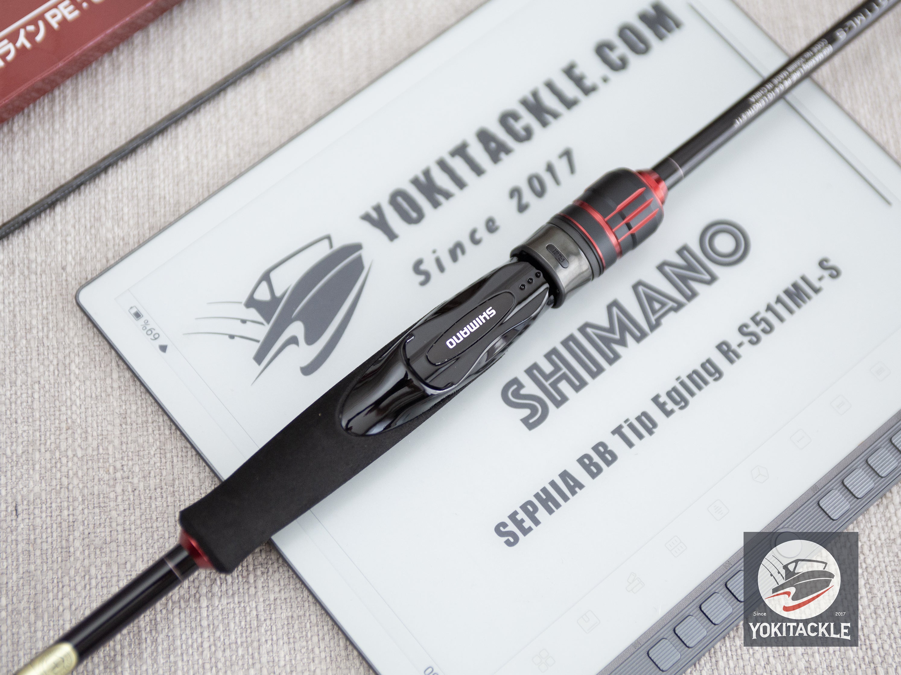 Shimano 23 SEPHIA BB Tip Eging R-S511ML-S Spinning Rod