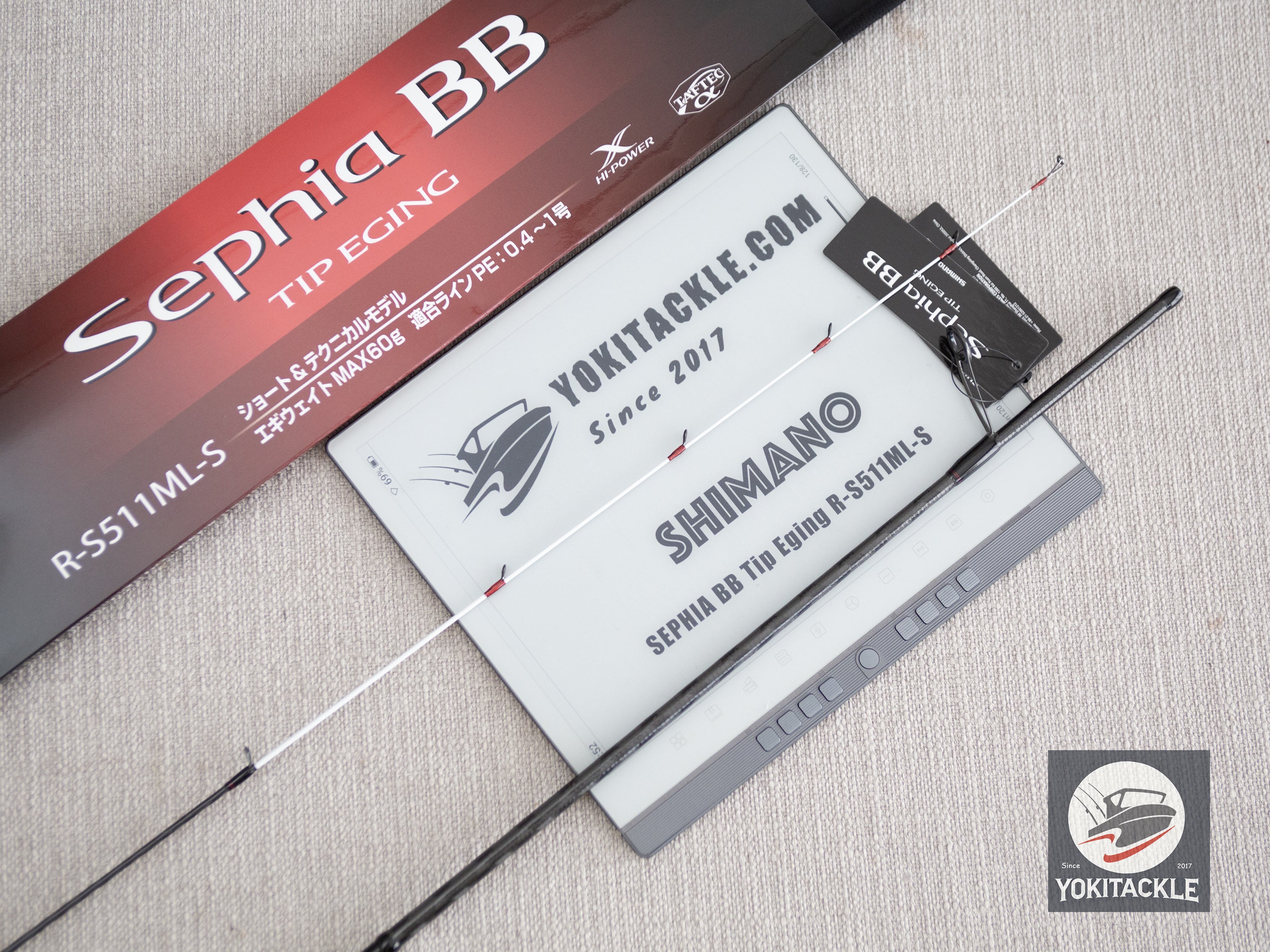 Shimano 23 SEPHIA BB Tip Eging R-S511ML-S Spinning Rod
