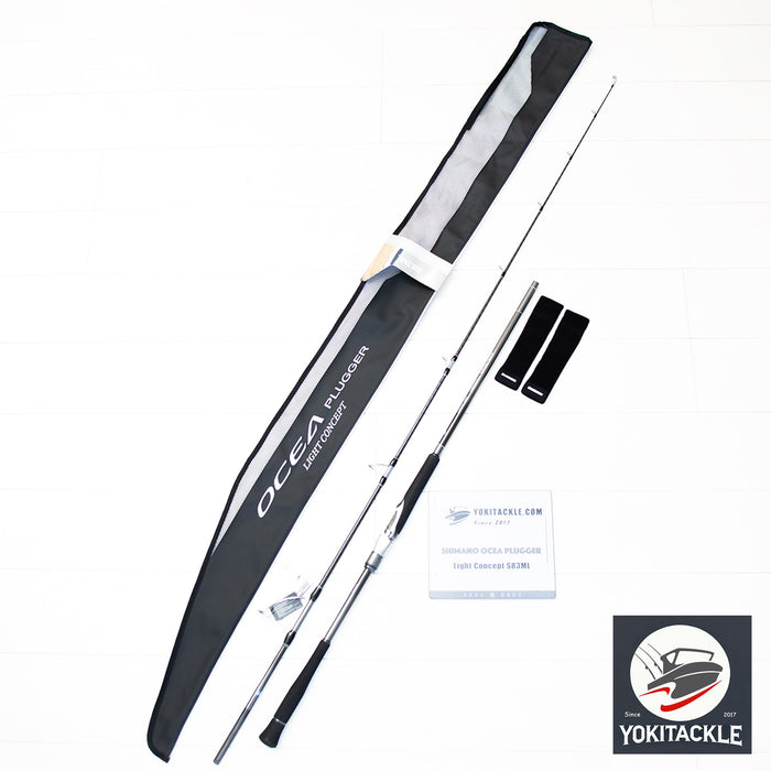 Shimano 24 OCEA PLUGGER Light Concept S83ML Spinning Rod