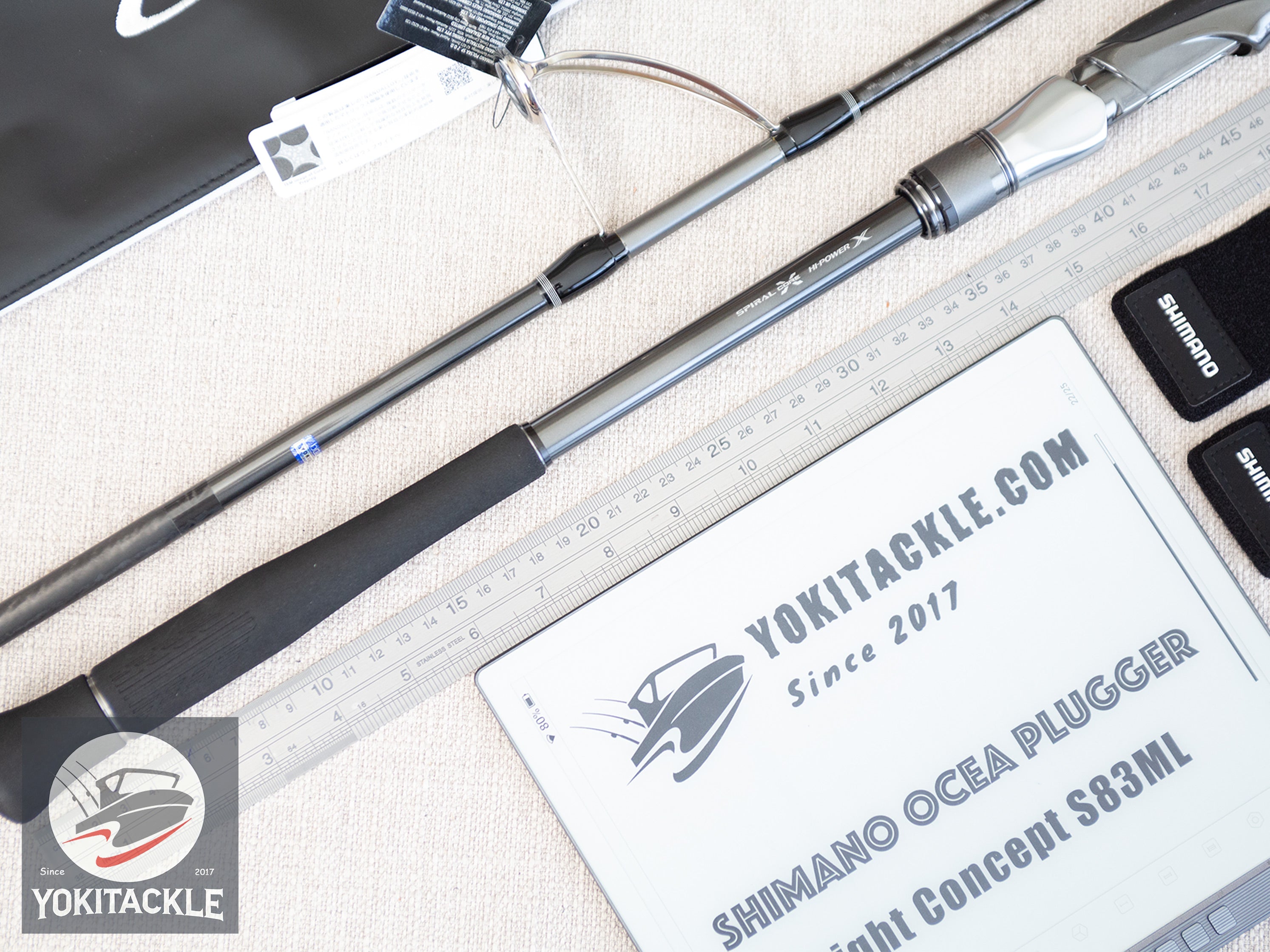Shimano 24 OCEA PLUGGER Light Concept S83ML Spinning Rod