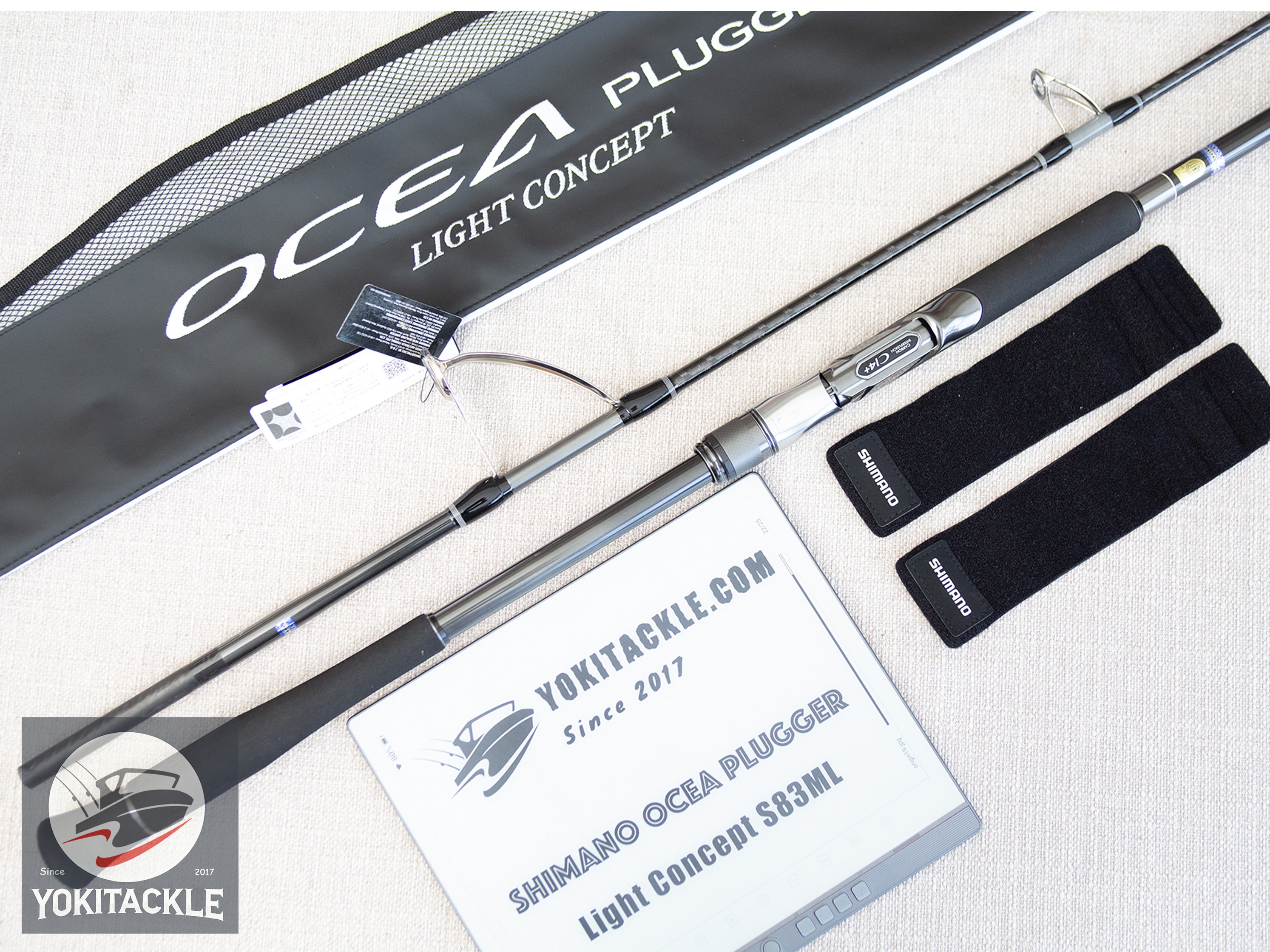 Shimano 24 OCEA PLUGGER Light Concept S83ML Spinning Rod