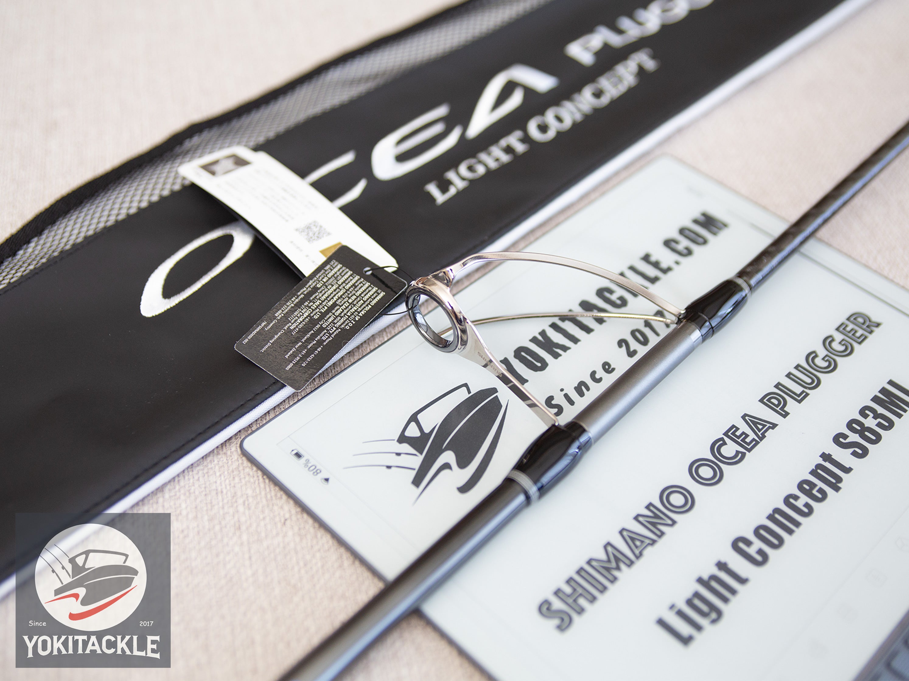 Shimano 24 OCEA PLUGGER Light Concept S83ML Spinning Rod