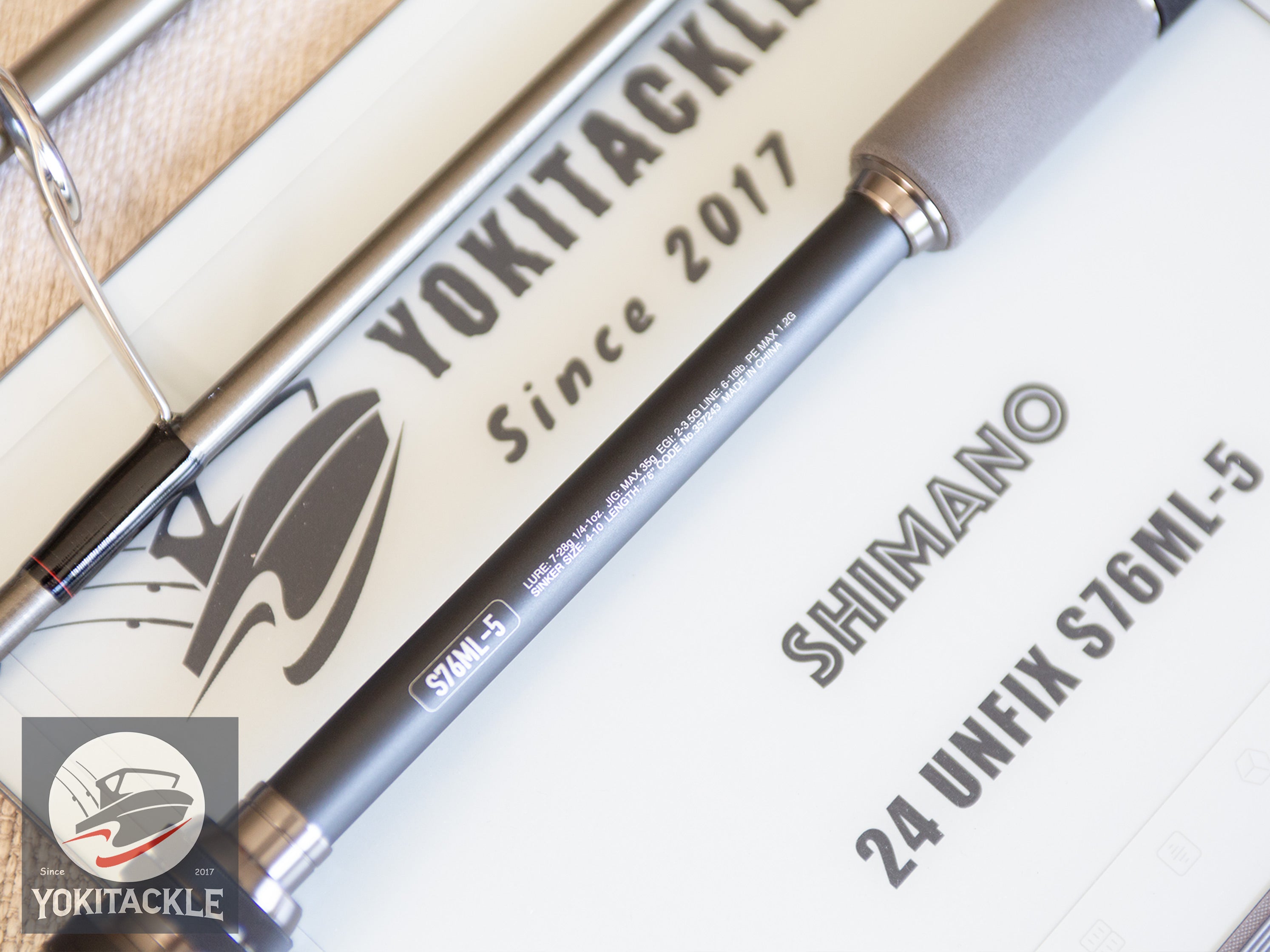 Shimano 24 UNFIX S76ML-5 Spinning Rod
