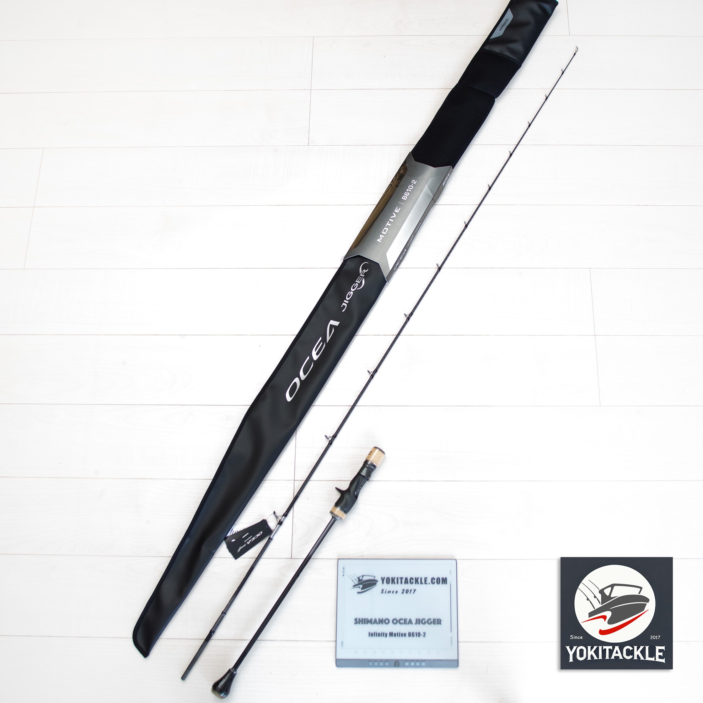 Shimano 24 OCEA JIGGER Infinity Motive B610-2 Baitcasting Rod