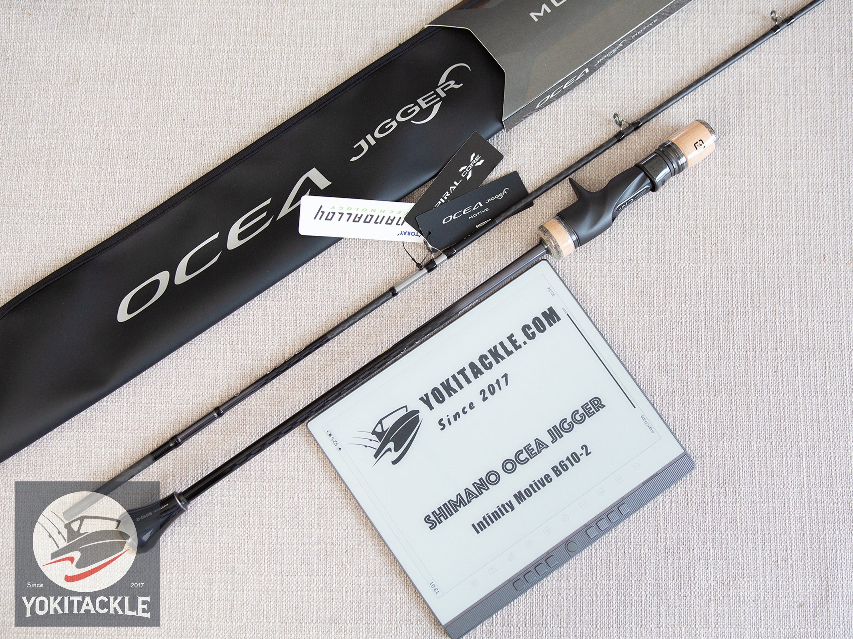Shimano 24 OCEA JIGGER Infinity Motive B610-2 Baitcasting Rod