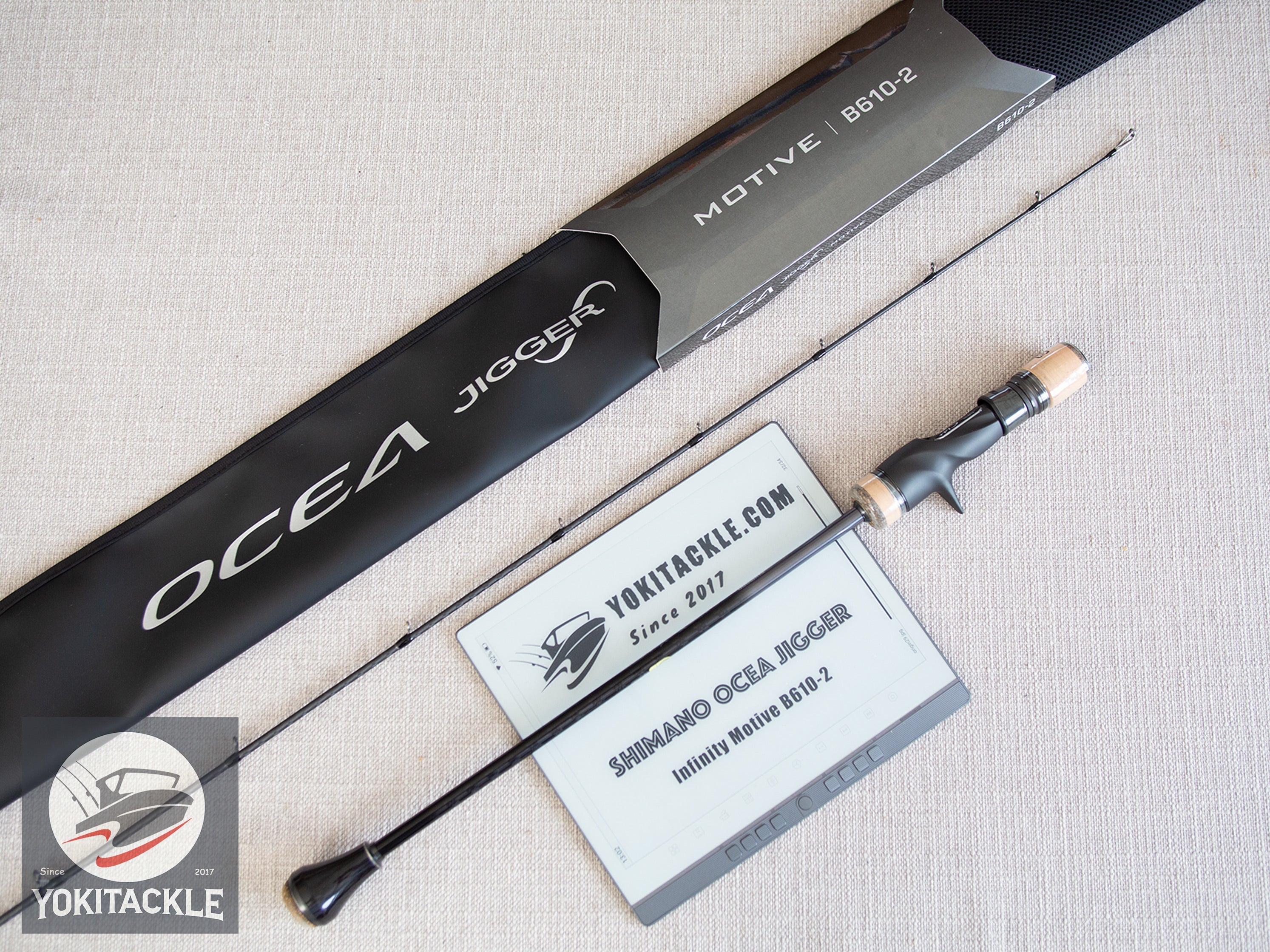 Shimano 24 OCEA JIGGER Infinity Motive B610-2 Baitcasting Rod