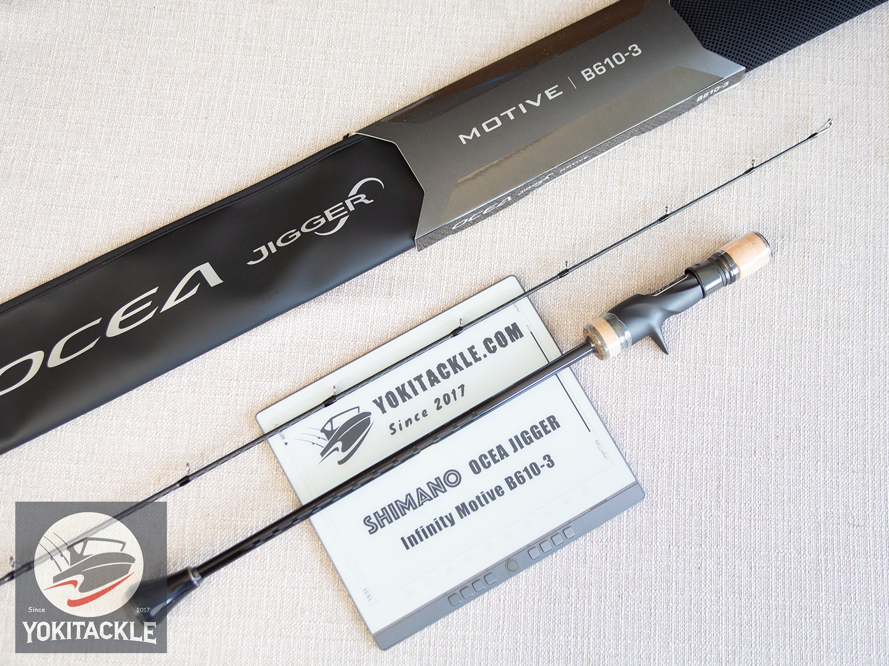 Shimano 24 OCEA JIGGER Infinity Motive B610-3 Baitcasting Rod