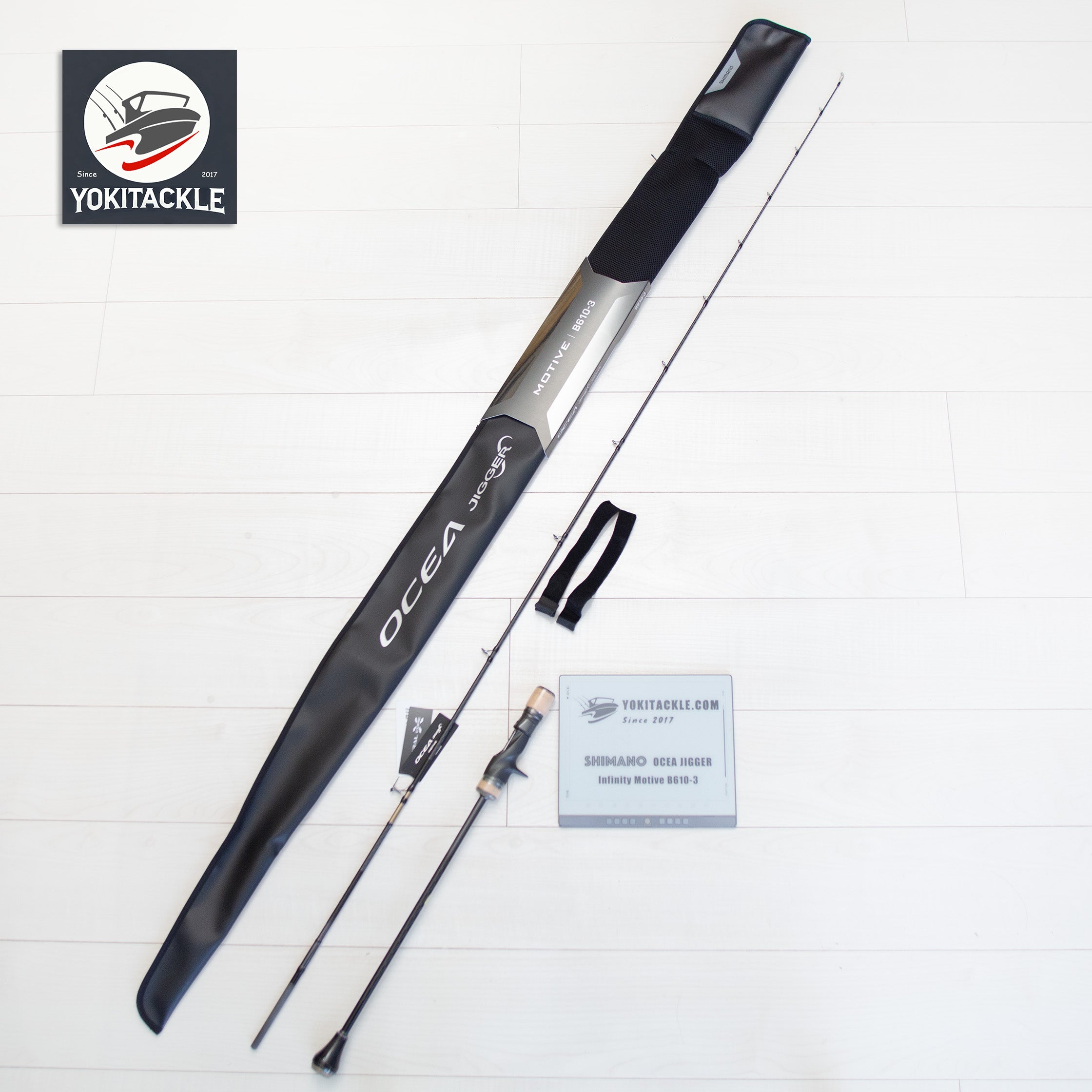 Shimano 24 OCEA JIGGER Infinity Motive B610-3 Baitcasting Rod
