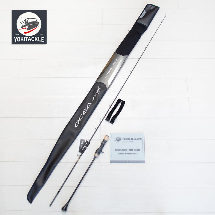 Shimano 24 OCEA JIGGER Infinity Motive B610-3 Baitcasting Rod