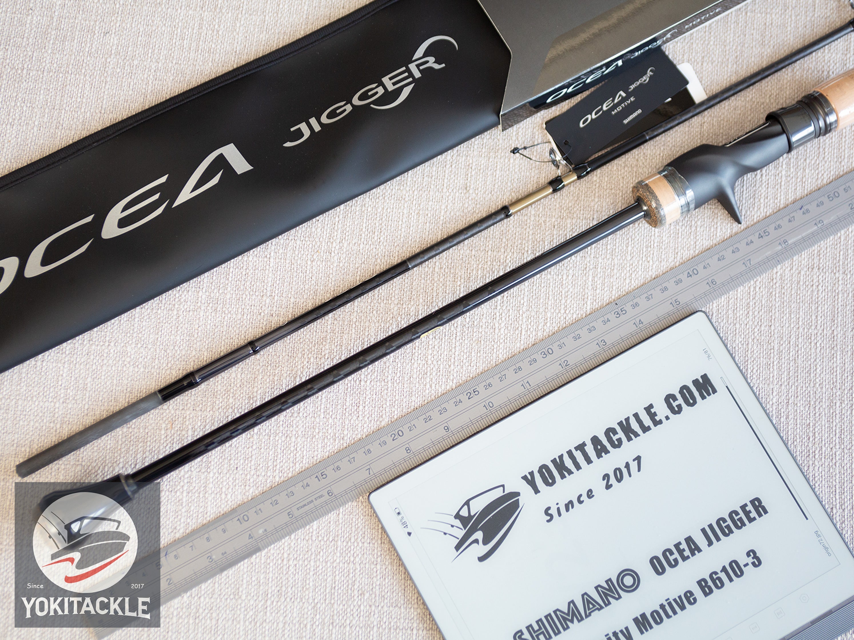 Shimano 24 OCEA JIGGER Infinity Motive B610-3 Baitcasting Rod