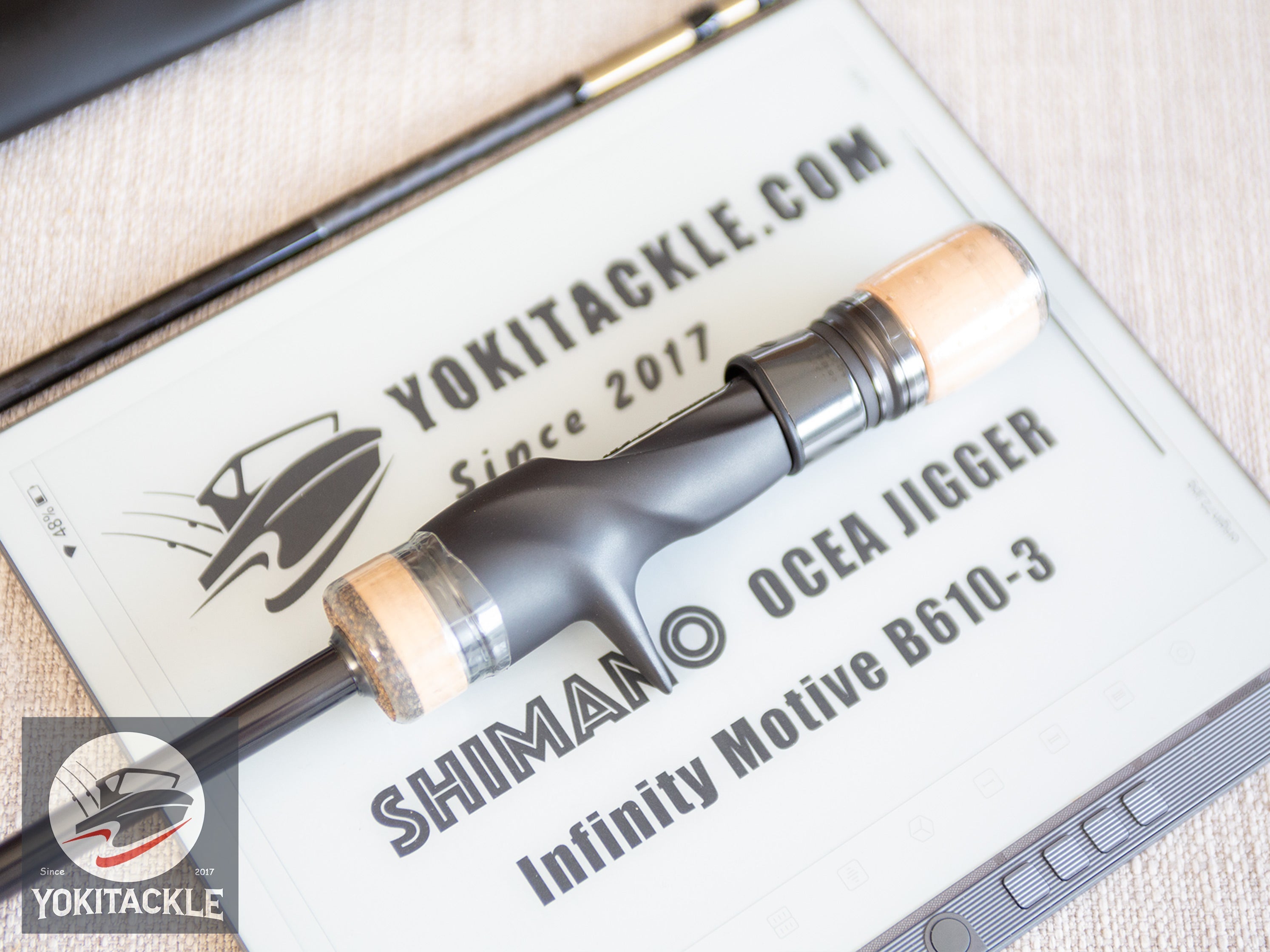 Shimano 24 OCEA JIGGER Infinity Motive B610-3 Baitcasting Rod