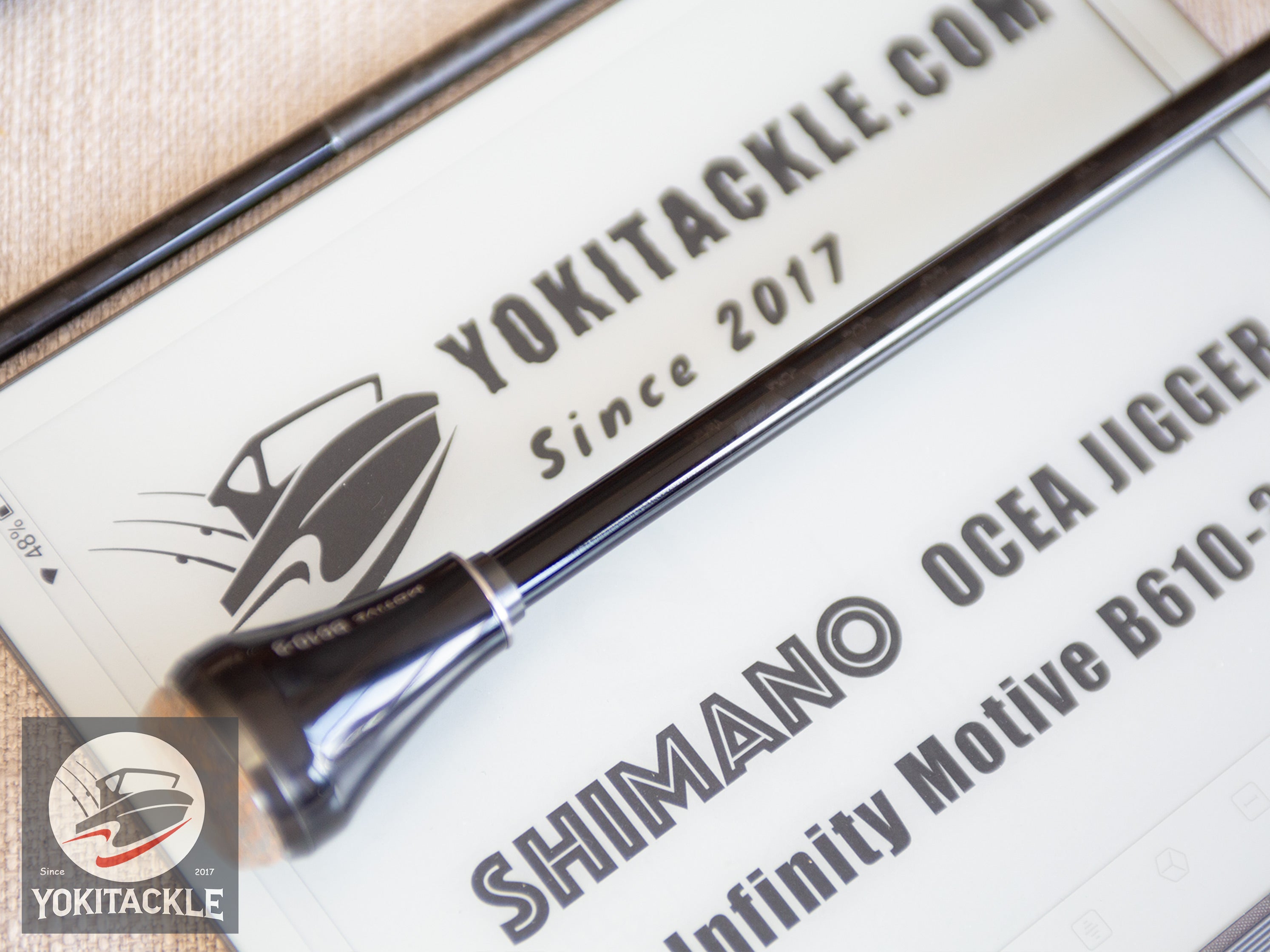 Shimano 24 OCEA JIGGER Infinity Motive B610-3 Baitcasting Rod