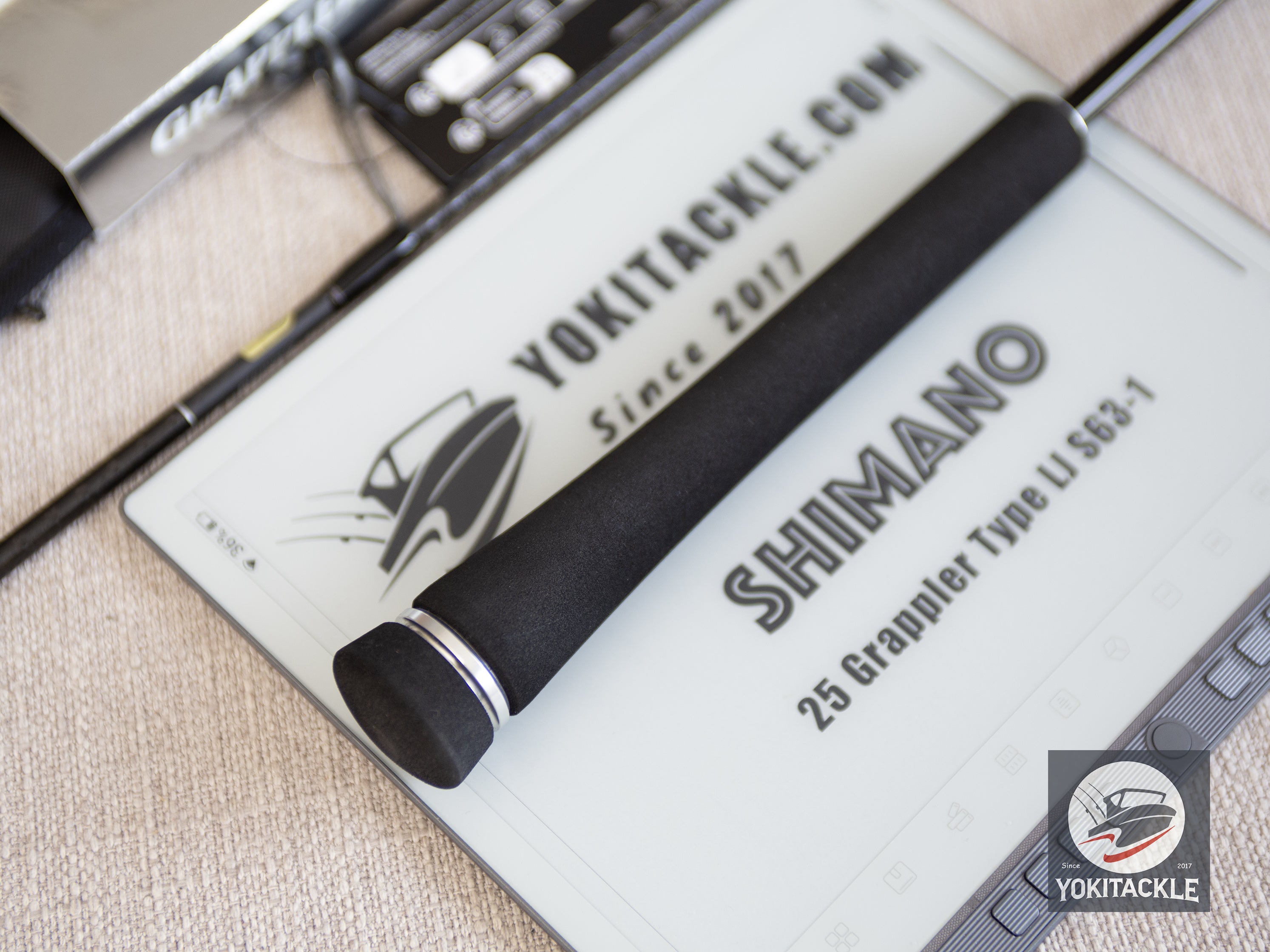 Shimano 25 Grappler Type LJ S63-1 Spinning Rod