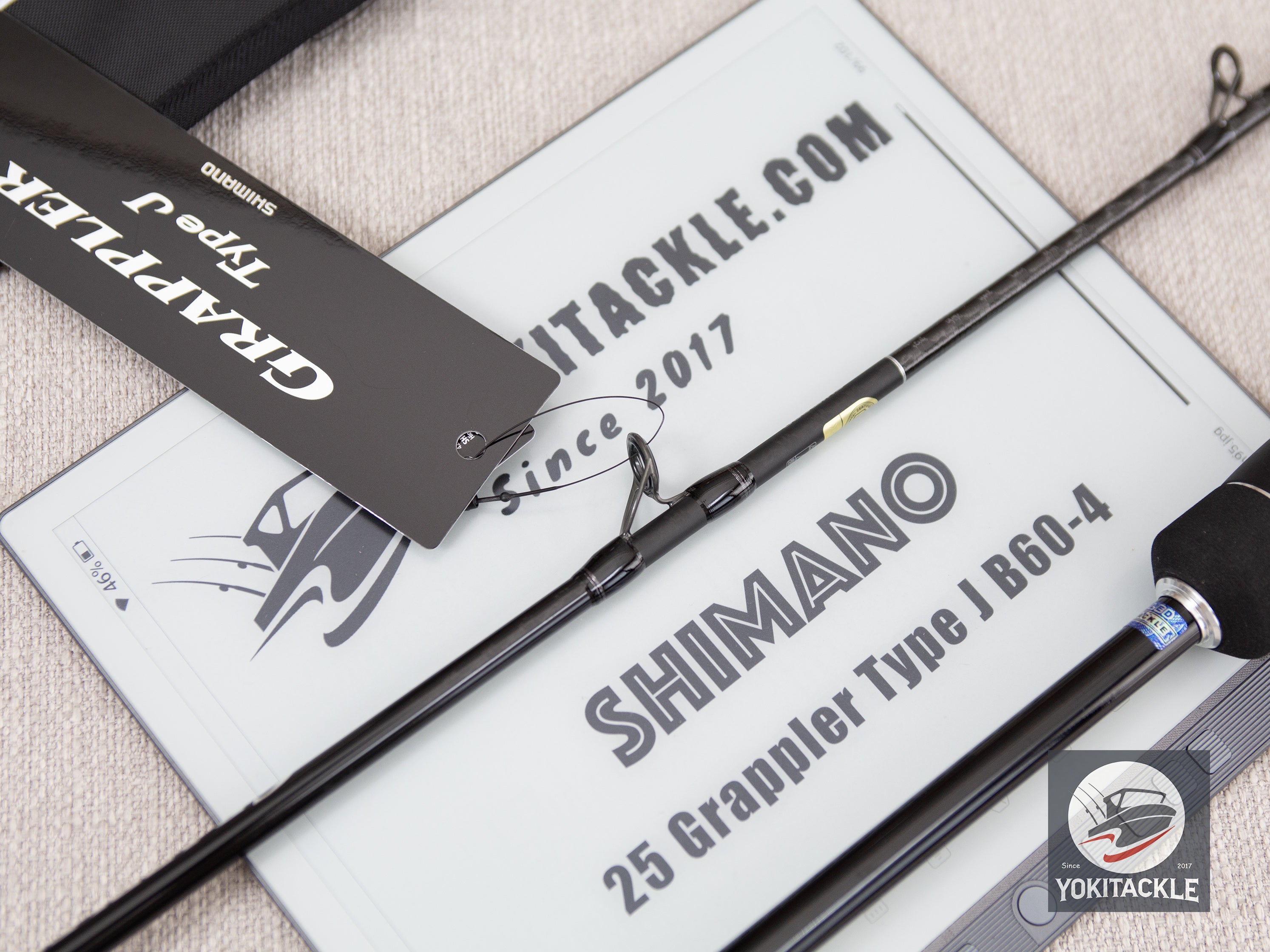 Shimano 25 Grappler Type J B60-4 Jigging baitcasting Rod
