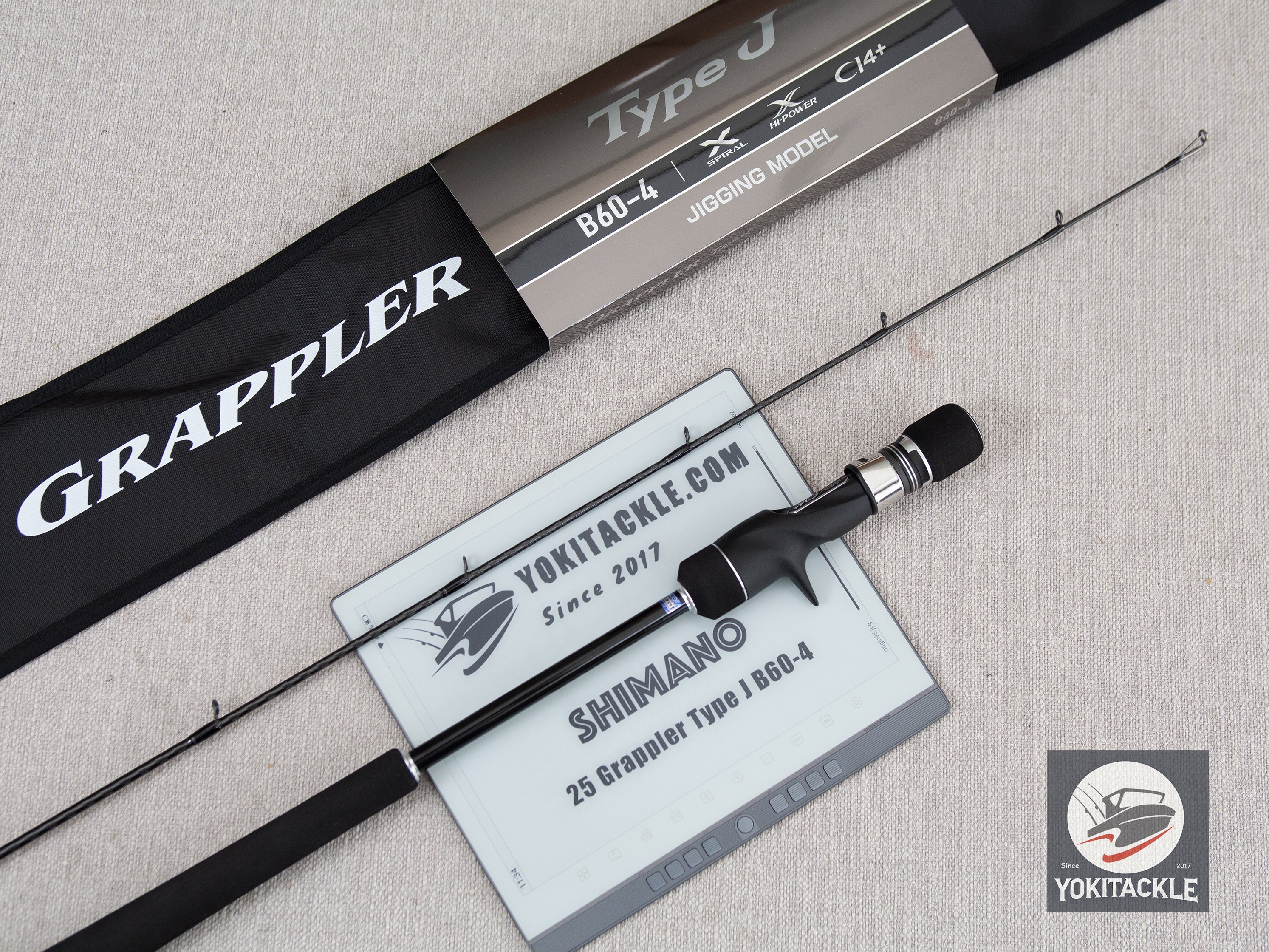 Shimano 25 Grappler Type J B60-4 Jigging baitcasting Rod