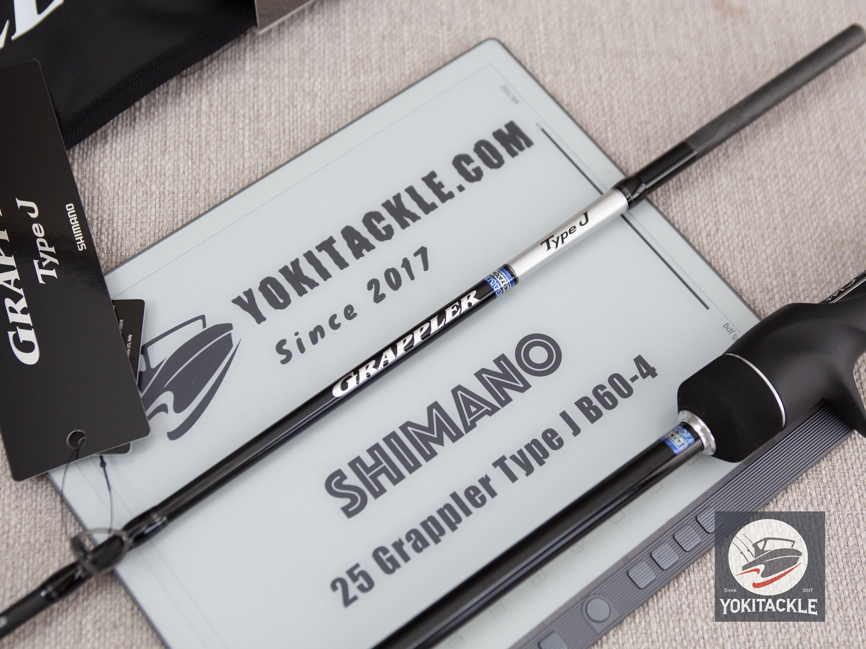 Shimano 25 Grappler Type J B60-4 Jigging baitcasting Rod