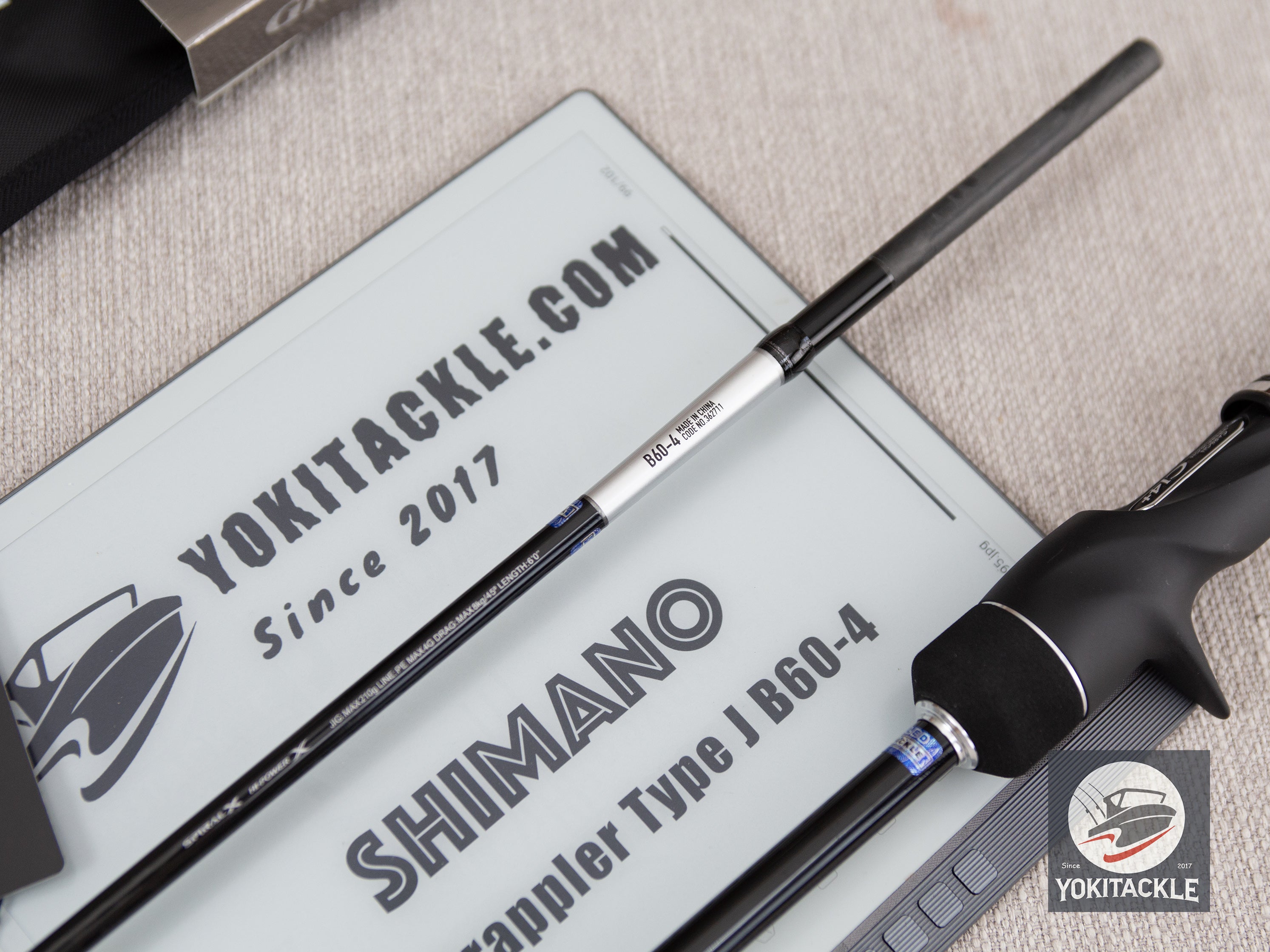 Shimano 25 Grappler Type J B60-4 Jigging baitcasting Rod