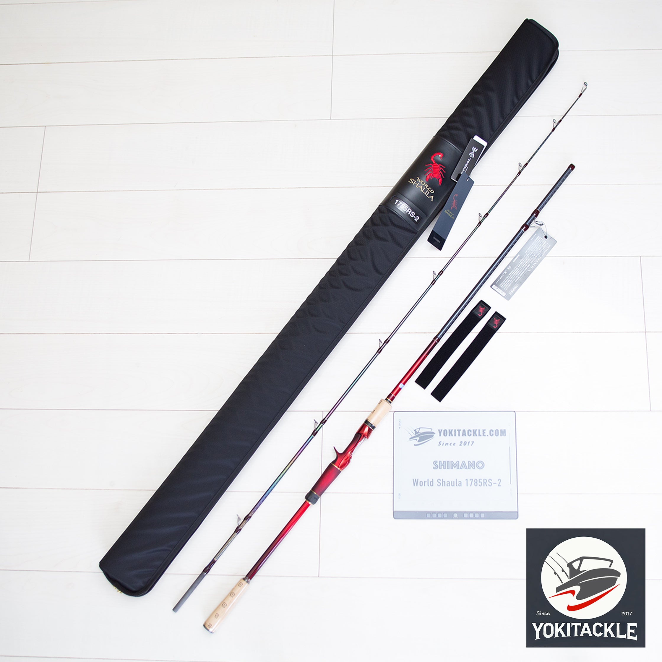 Shimano 18 WORLD SHAULA 1785RS-2 Spinning Rod for Bass