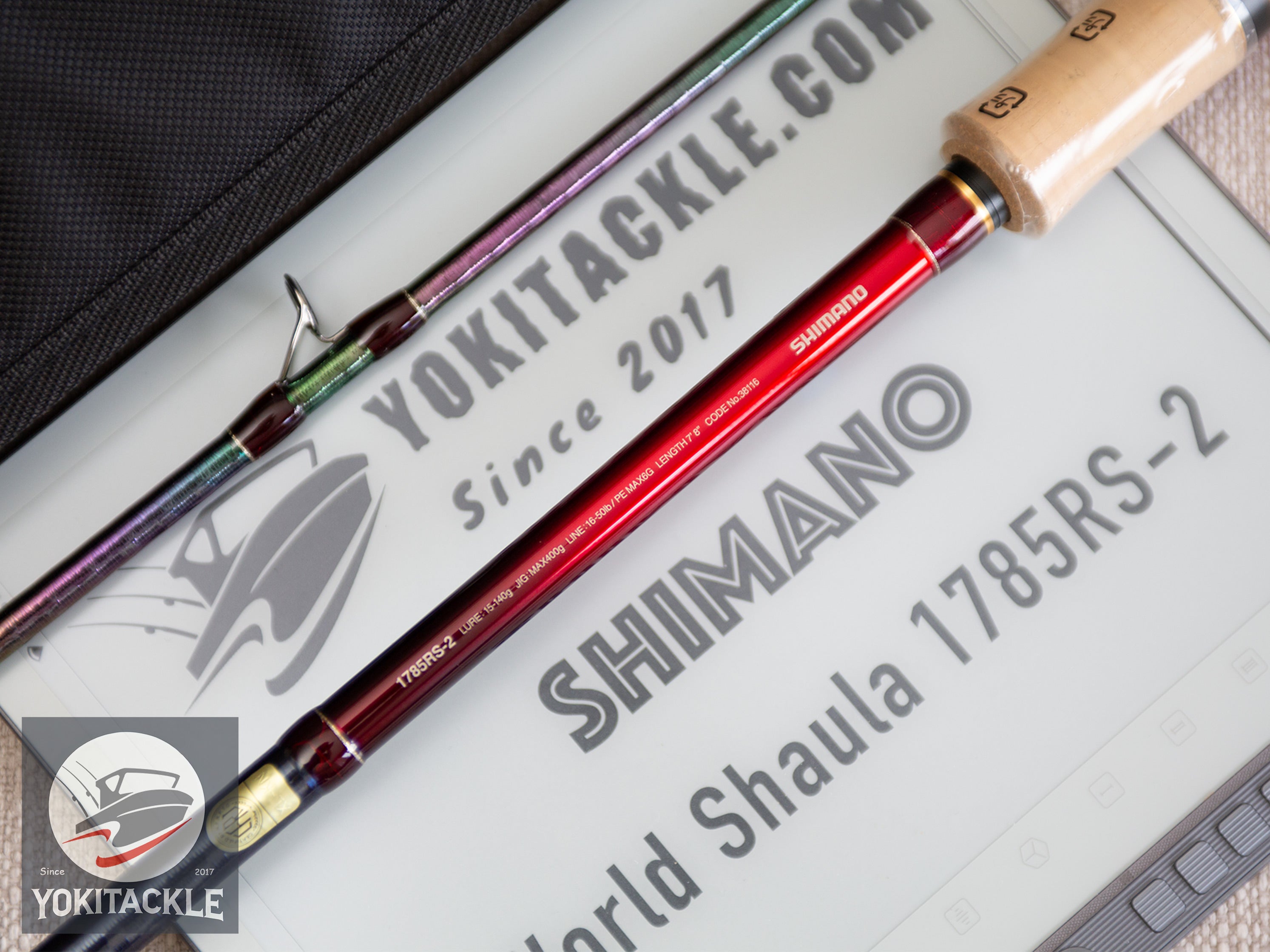 Shimano 18 WORLD SHAULA 1785RS-2 Spinning Rod for Bass