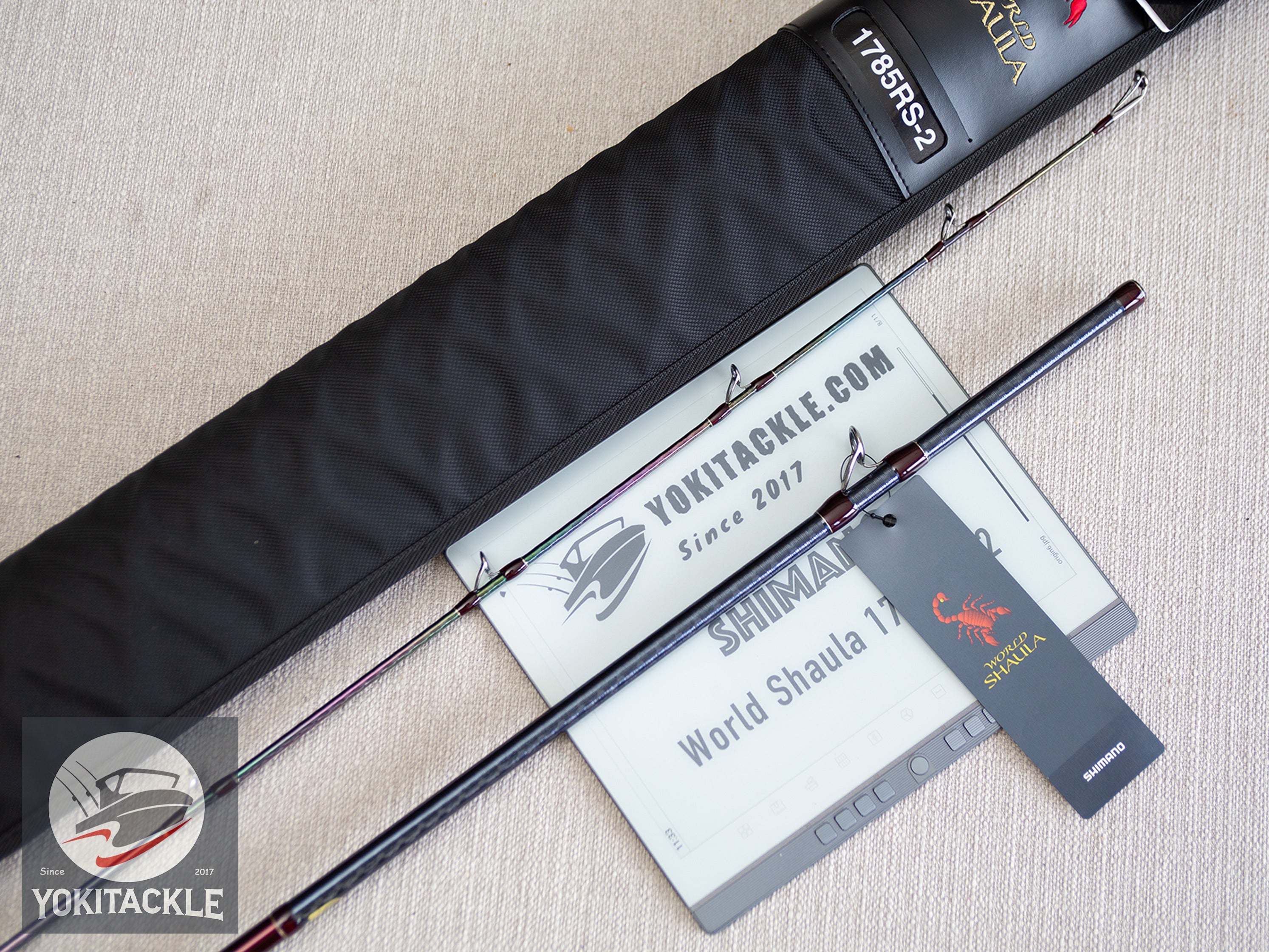Shimano 18 WORLD SHAULA 1785RS-2 Spinning Rod for Bass