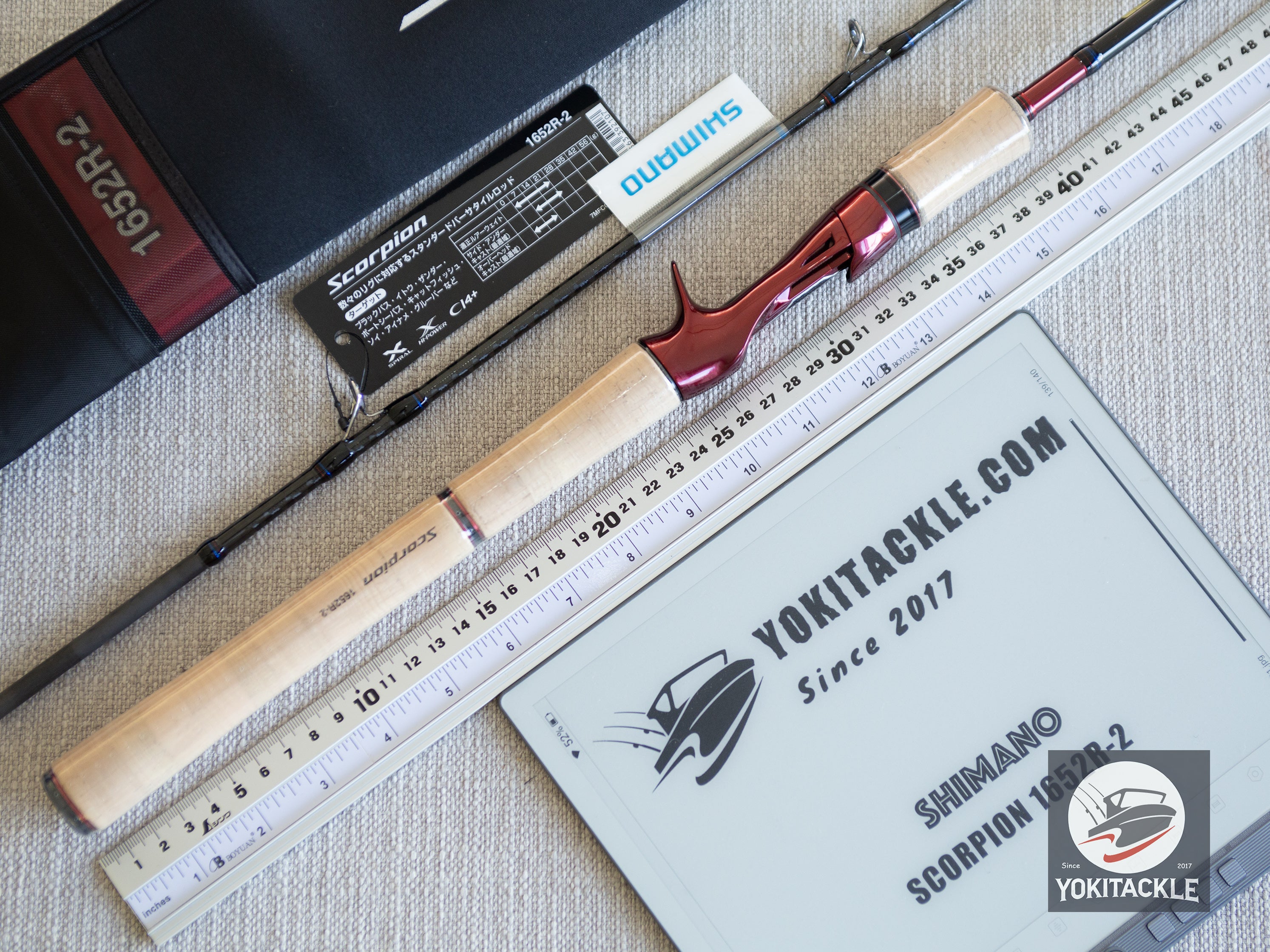 Shimano Scorpion 1652R-2 Baitcasting Rod for Bass