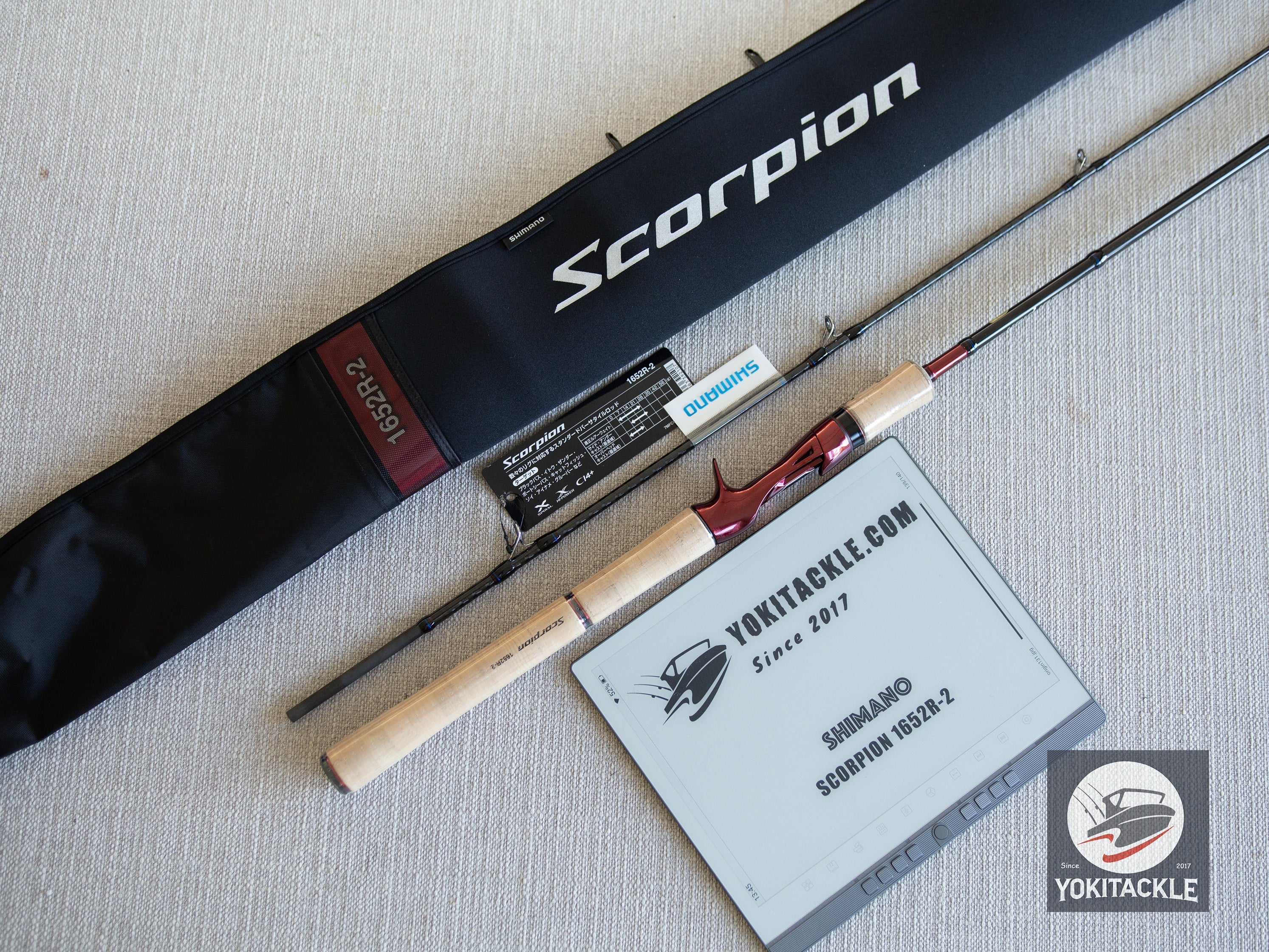 Shimano Scorpion 1652R-2 Baitcasting Rod for Bass