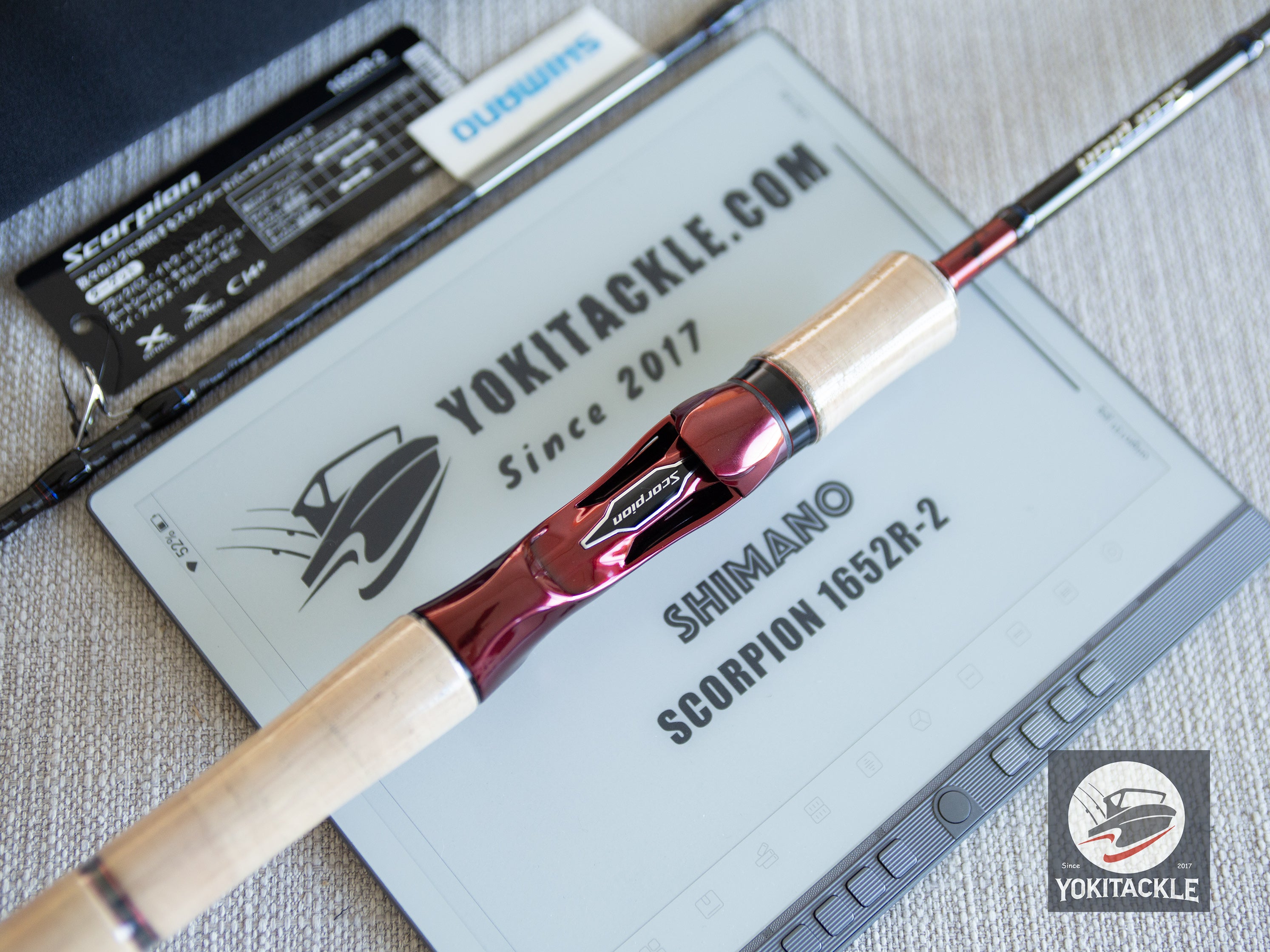 Shimano Scorpion 1652R-2 Baitcasting Rod for Bass