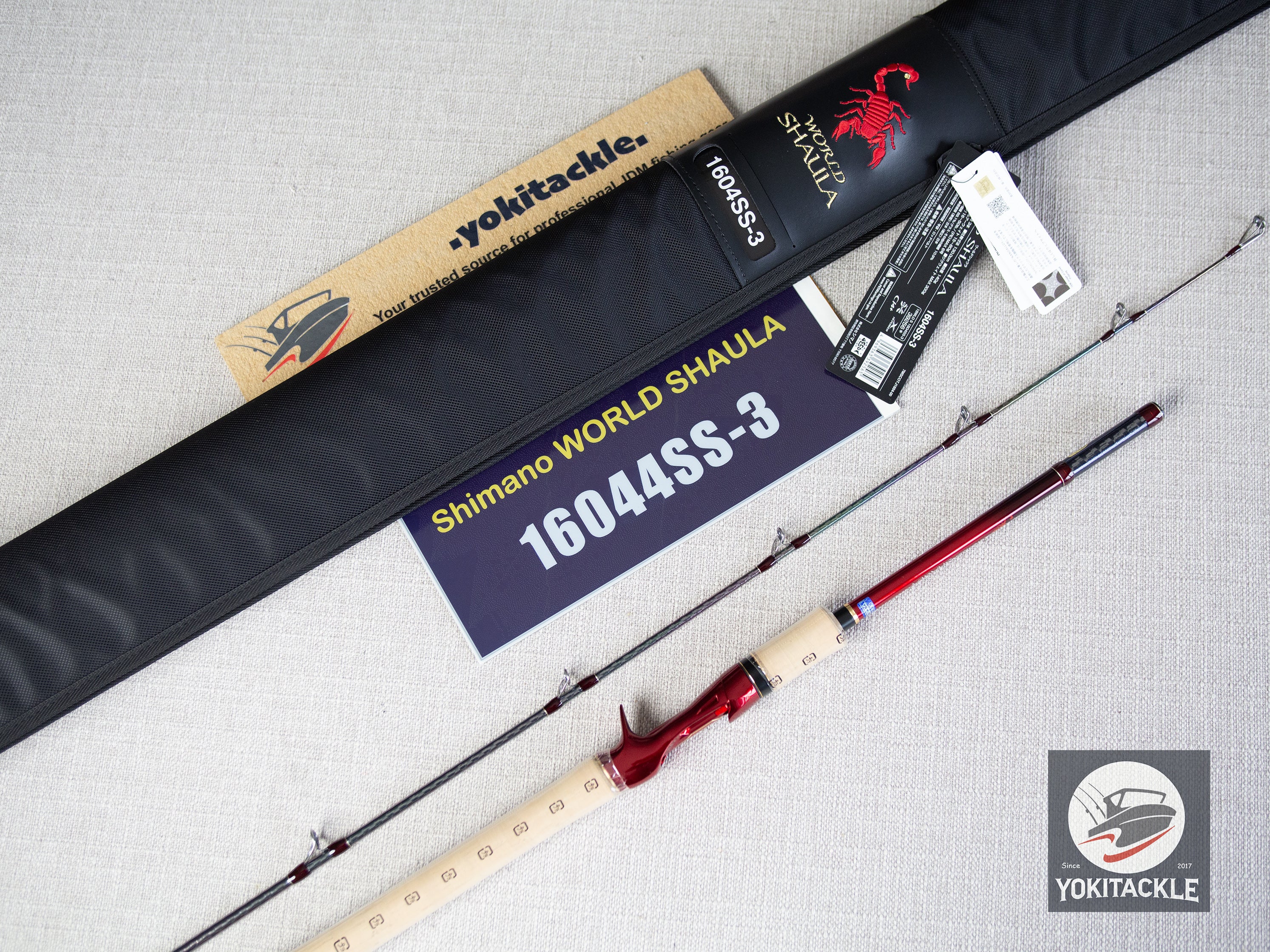 Shimano 18 WORLD SHAULA 1604SS-3 Baitcasting Rod