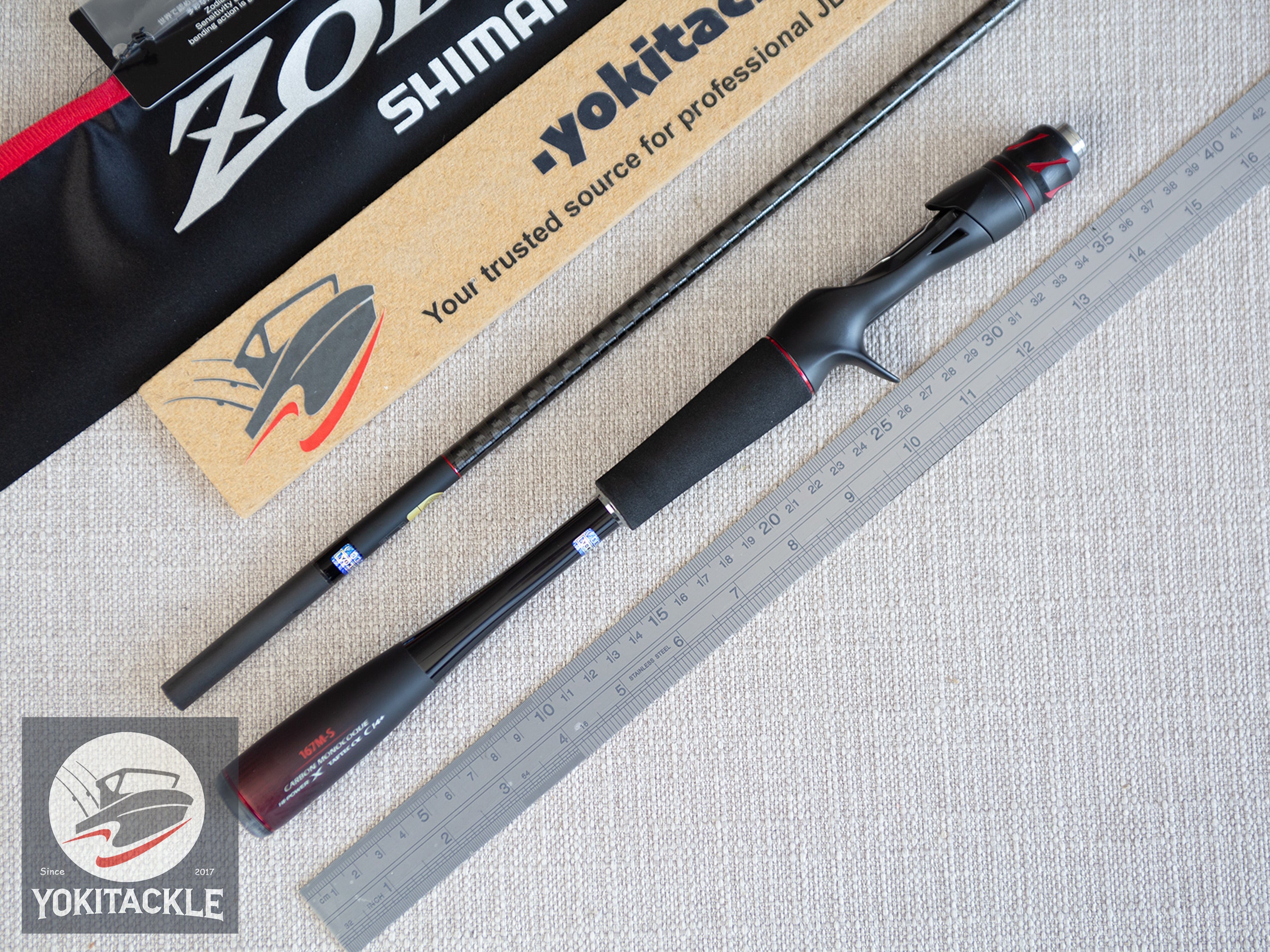 Shimano 20 ZODIAS 167M-S Baitcasting Rod