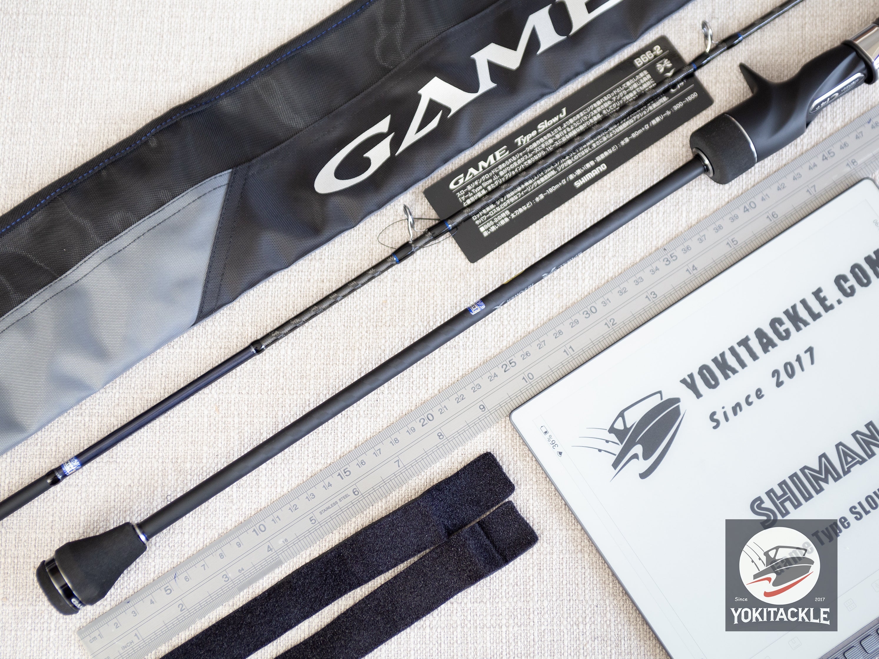 Shimano 20 Game Type SLOW J B66-2 Baitcasting Rod