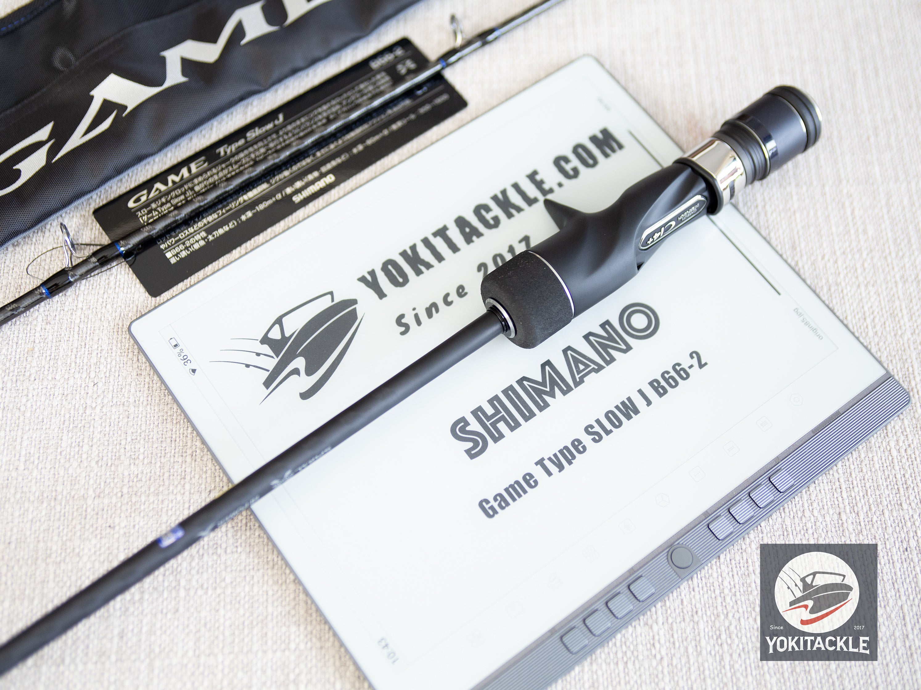Shimano 20 Game Type SLOW J B66-2 Baitcasting Rod