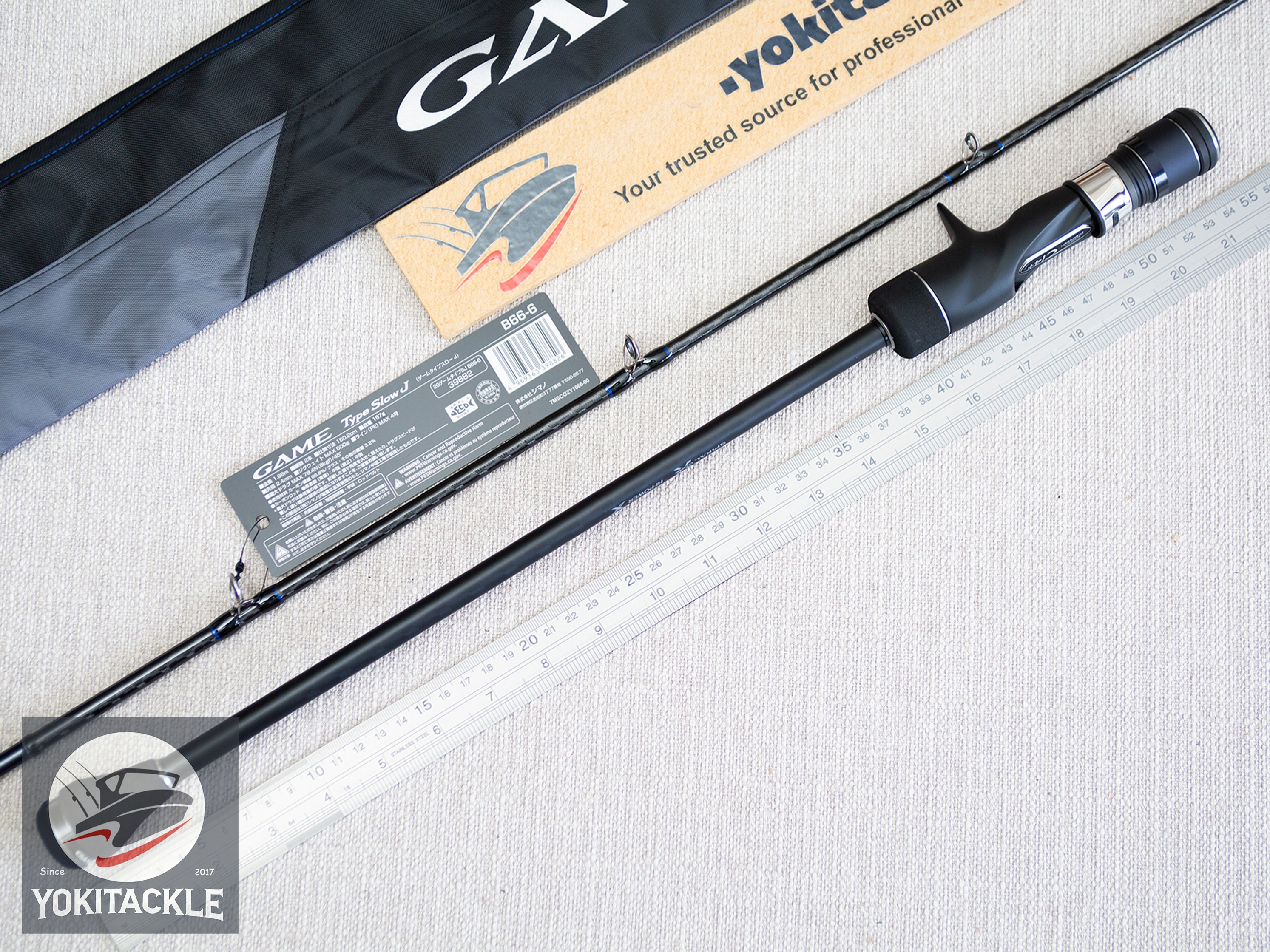 Shimano 20 Game Type SLOW J B66-6 Baitcasting Rod