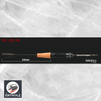 Jackall Revoltage RVII-C67L-FM Baitcasting Rod Fast Moving Bass Fishing