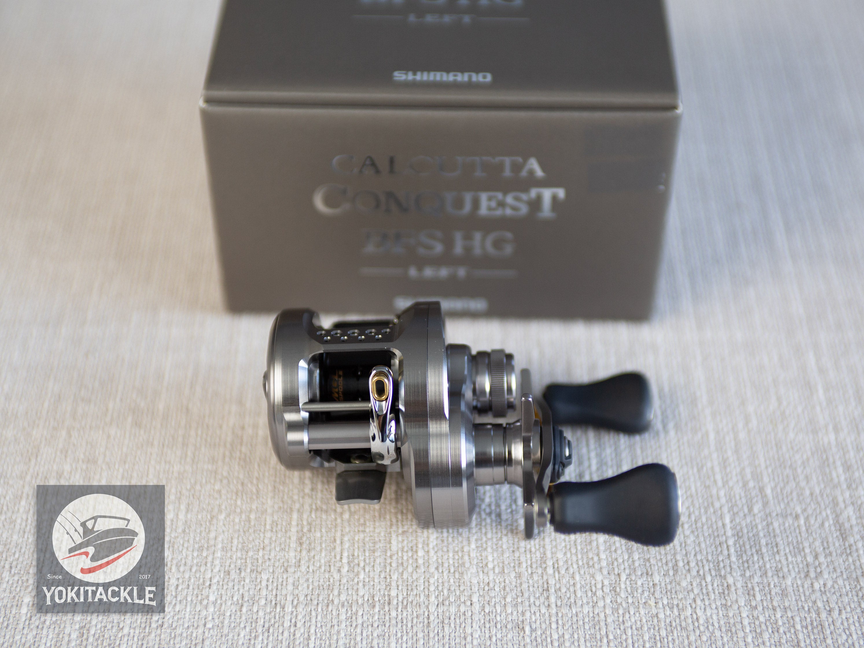 Shimano 23 Calcutta Conquest BFS HG Left Baitcasting Fishing Reel