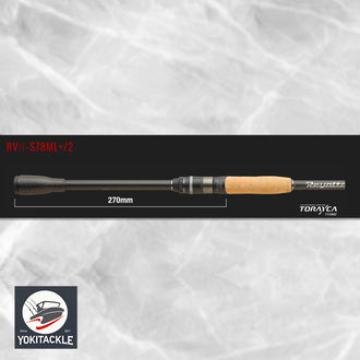 Jackall Revoltage RVII-S78ML+-2 2pc Spinning Rod ML Plus Long Cast Bass
